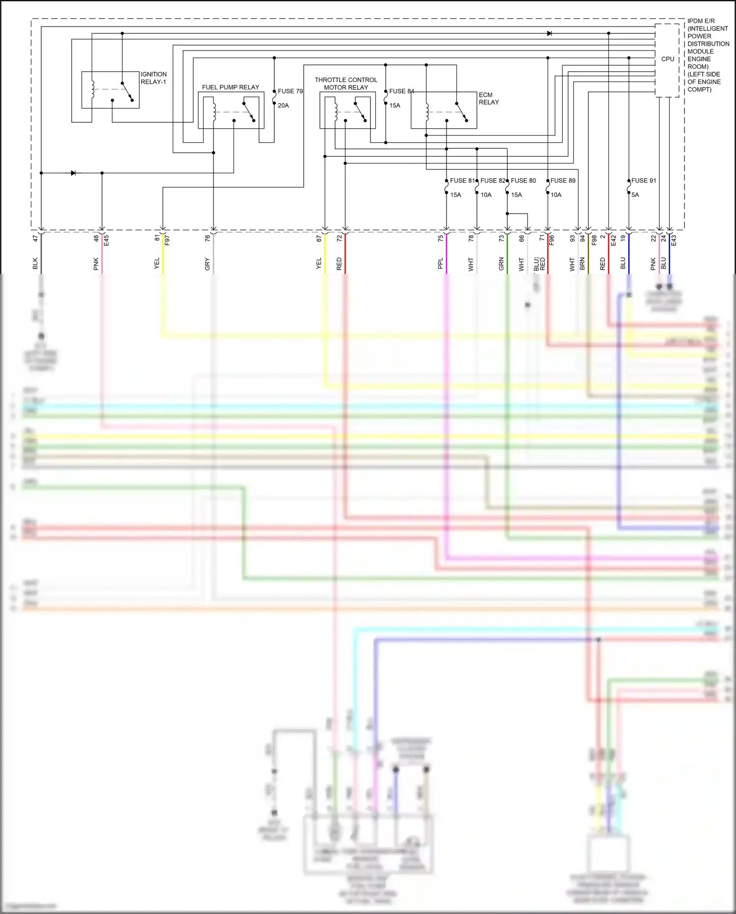 Wiring diagram computer data lines system for Nissan Sentra B18 (2019-2024) (69 of 72)