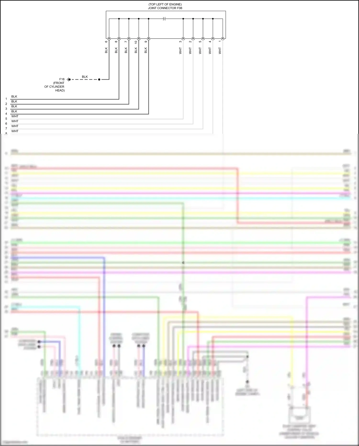 Wiring diagram evap control for Nissan Sentra B18 (2019-2024) (1 of 1)