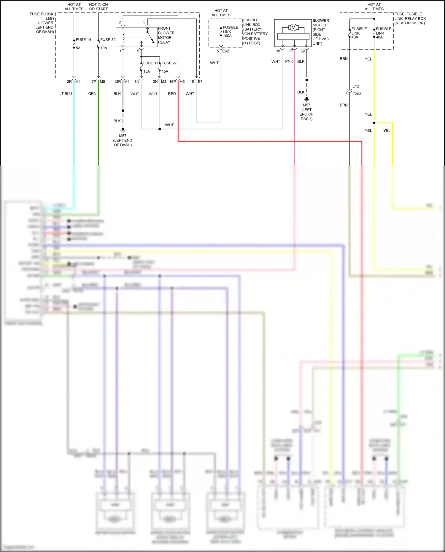 Wiring diagram computer data lines system for Nissan Teana L33 (2014-2020) (46 of 59)