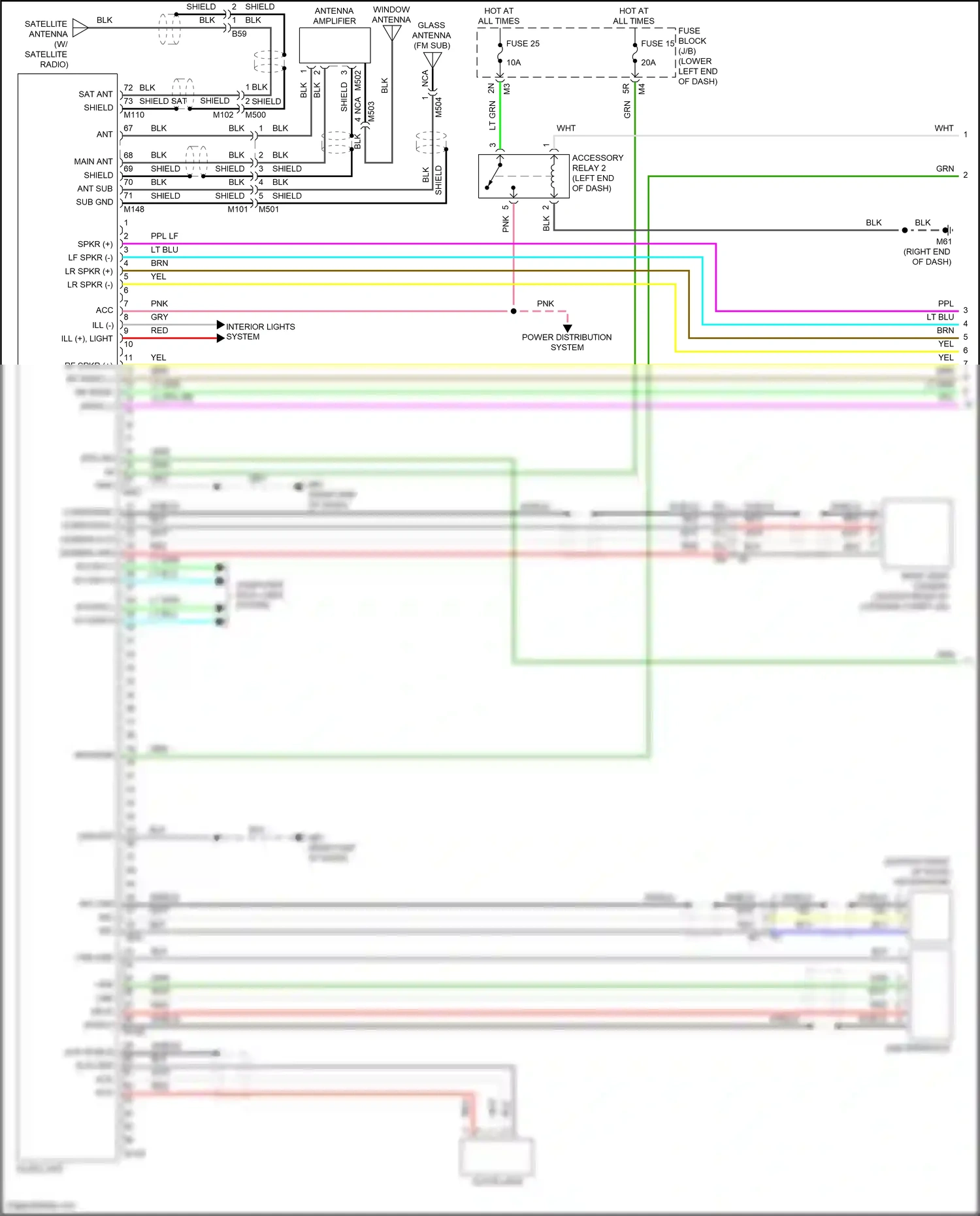 Wiring diagram computer data lines system for Nissan Teana L33 (2014-2020) (19 of 59)