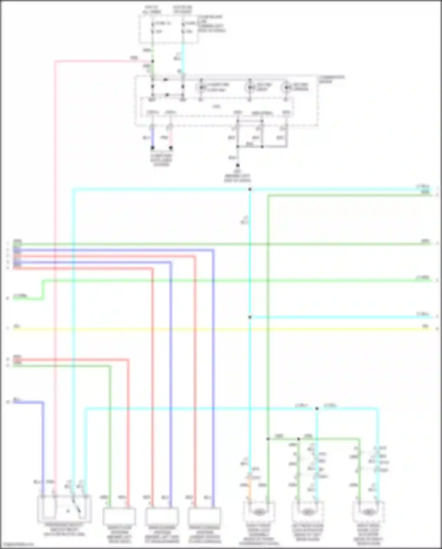 Wiring diagram computer data lines system for Nissan Tiida C11 facelift (2010-2013) (7 of 41)