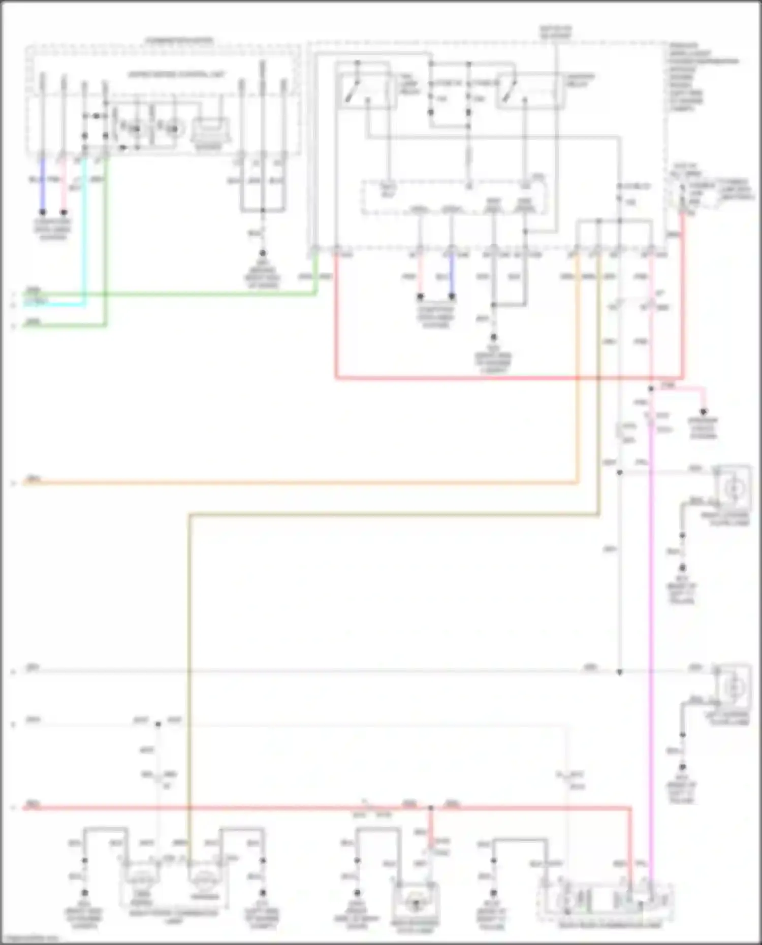 Wiring diagram computer data lines system for Nissan Tiida C11 facelift (2010-2013) (25 of 41)