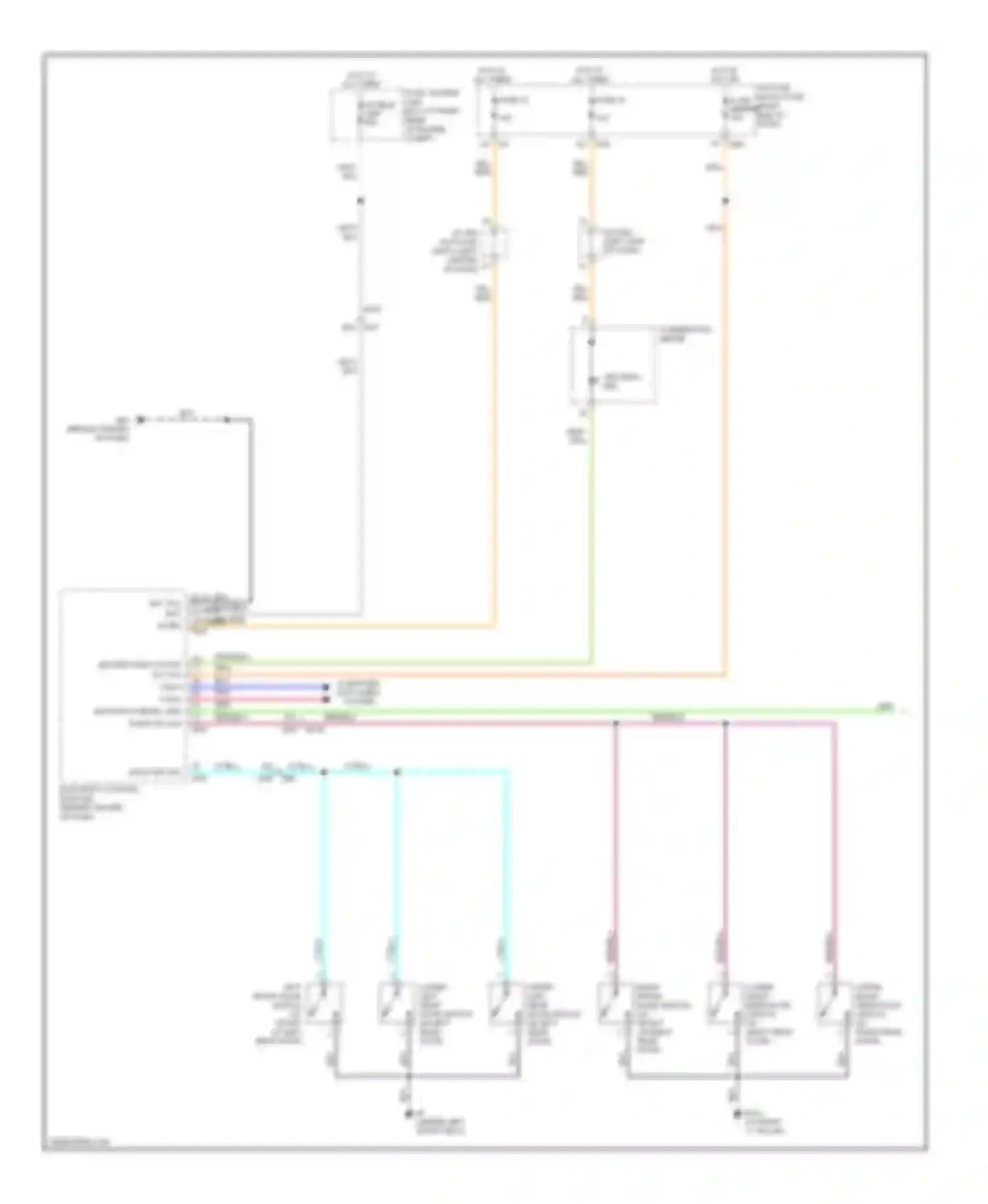 Titan Nissan I facelift (2007-2015): Forced entry circuit, king cab (1 of 2)
