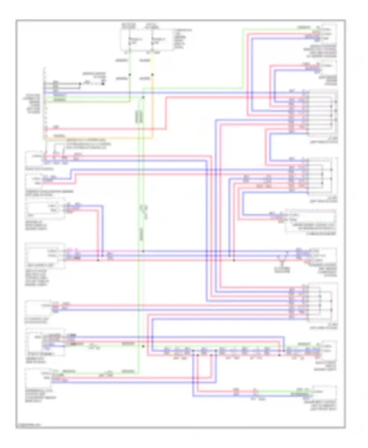Titan Nissan I facelift (2007-2015): Computer data lines circuit