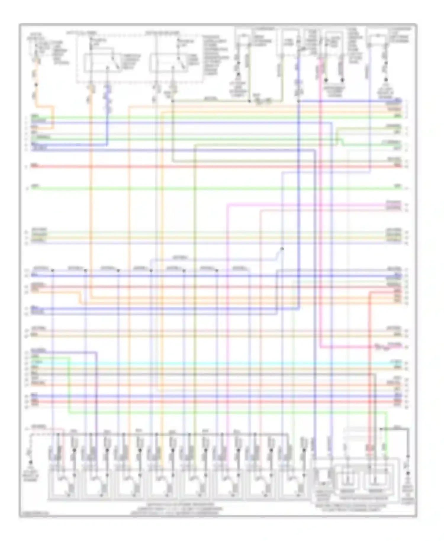Titan Nissan I facelift (2007-2015): Wiring diagram engine performance 5.6l flex fuel (2 of 4)