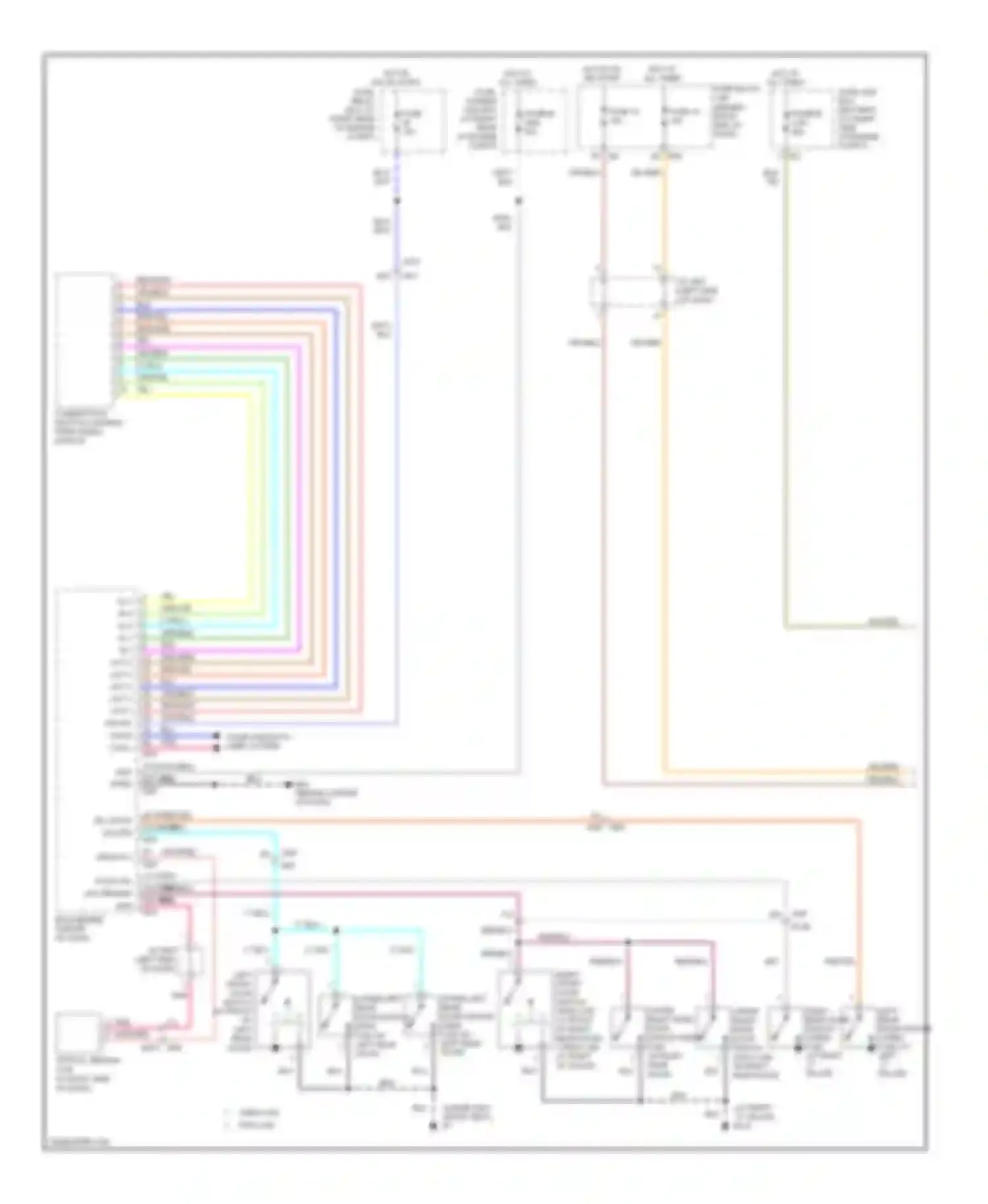 Titan Nissan I facelift (2007-2015): Autolamps circuit, with drl (1 of 2)