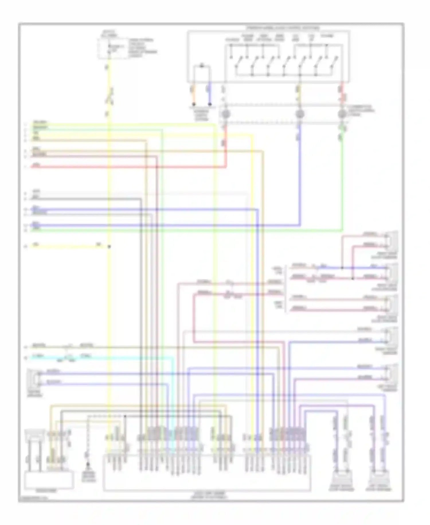 Titan Nissan I facelift (2007-2015): Navigation circuit (2 of 2)