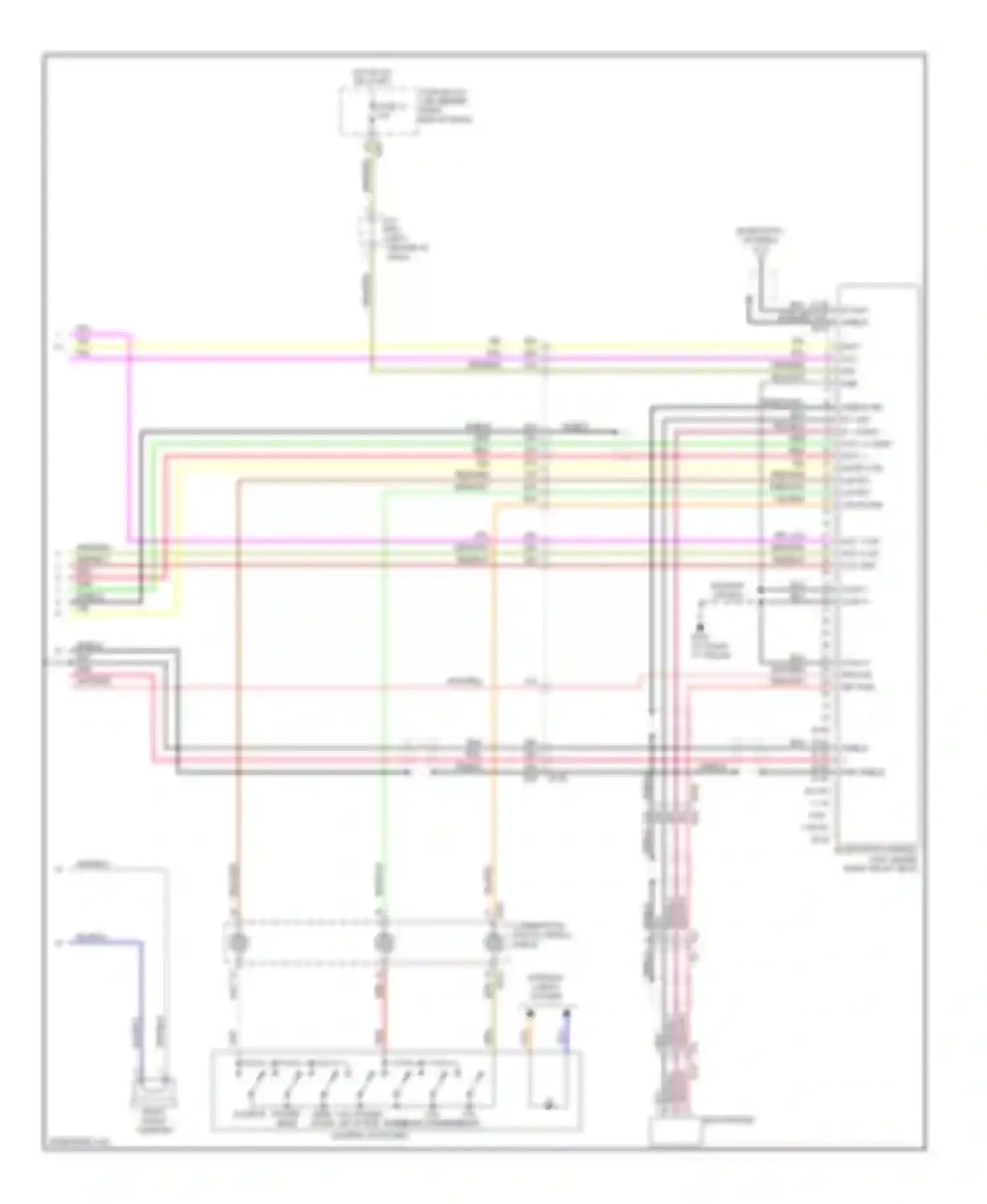 Titan Nissan I facelift (2007-2015): Premium radio circuit, without navigation (3 of 3)