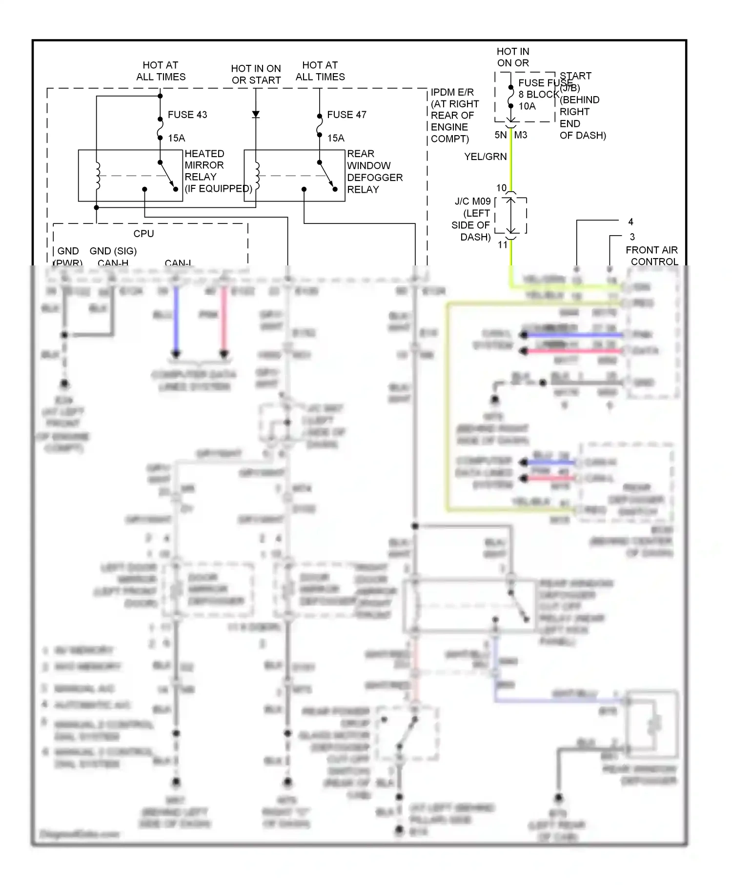 Wiring diagram ign req for Nissan Titan I facelift (2007-2015) (1 of 1)