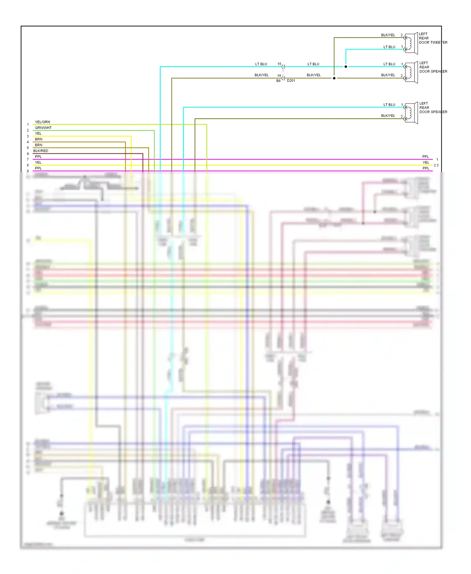 Wiring diagram shield shield for Nissan Titan I facelift (2007-2015) (5 of 5)