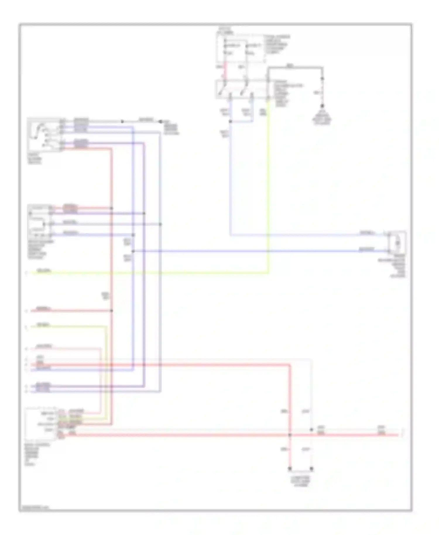 Titan Nissan I (2003-2006): Manual a/c circuit (2 of 3)