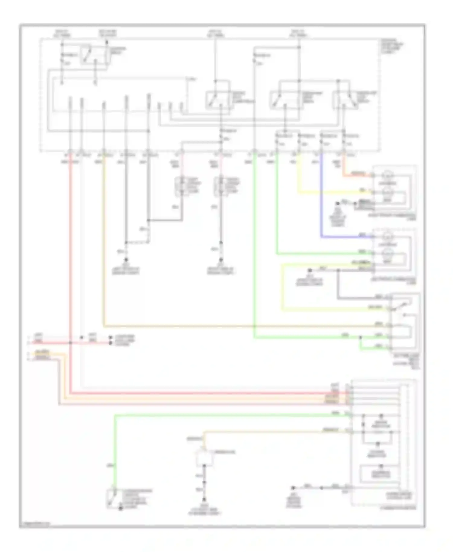Titan Nissan I (2003-2006): Autolamps circuit, with drl (2 of 2)