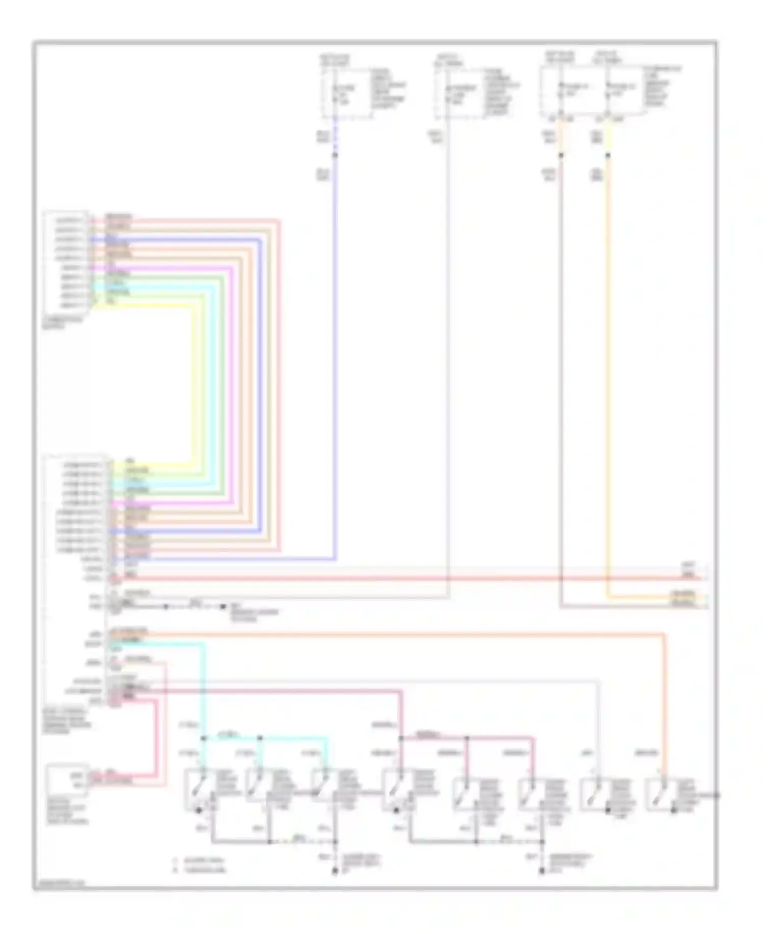 Titan Nissan I (2003-2006): Autolamps circuit, without drl (1 of 2)