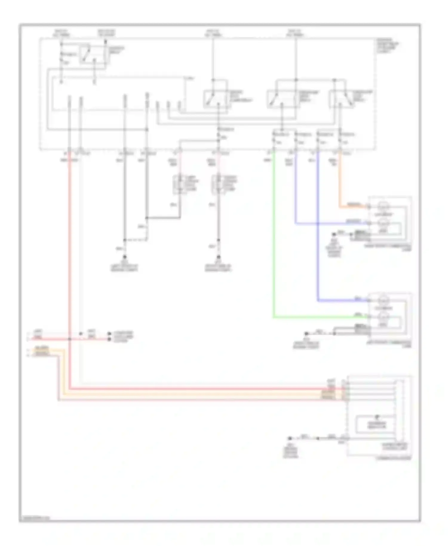 Titan Nissan I (2003-2006): Autolamps circuit, without drl (2 of 2)