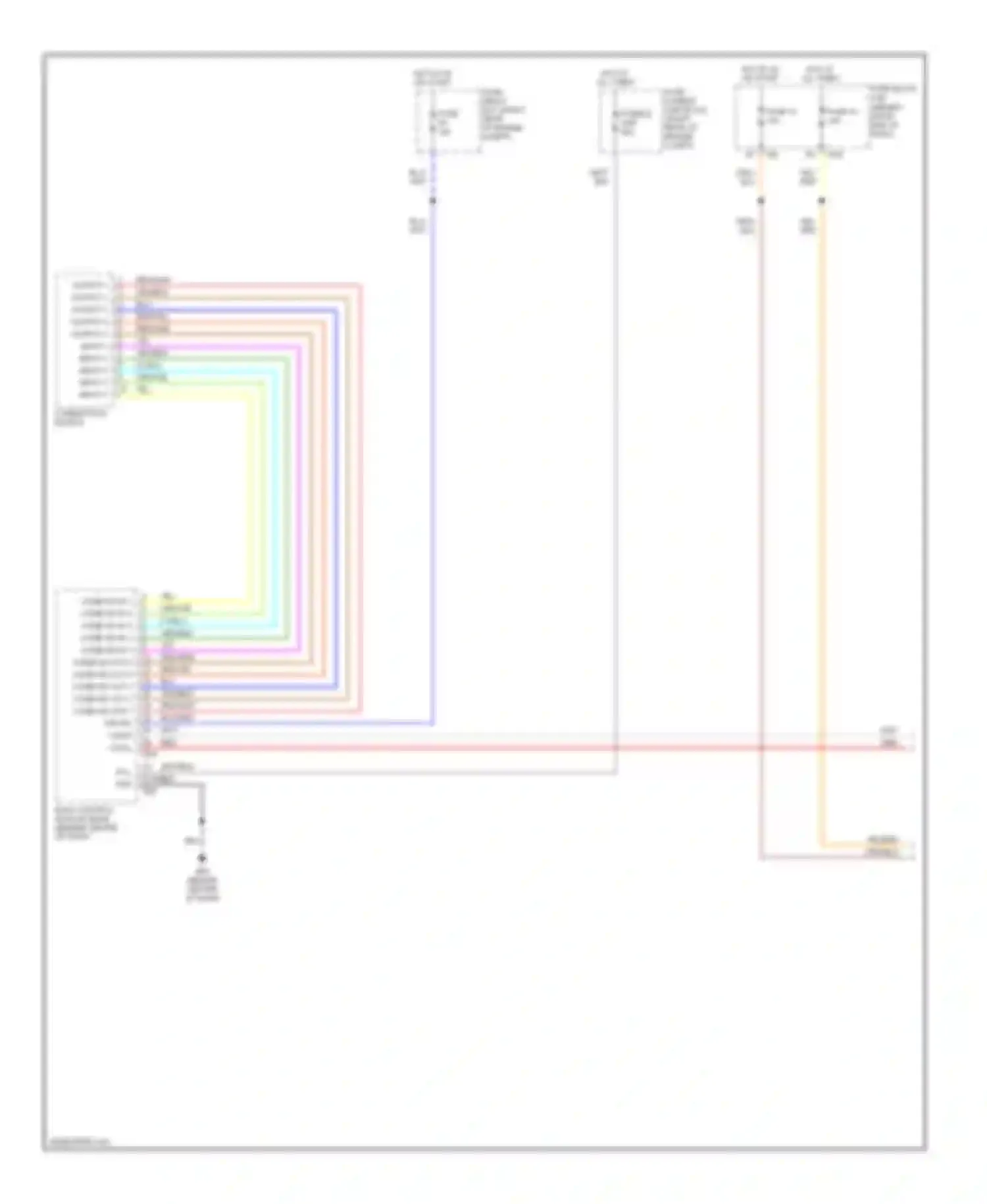 Titan Nissan I (2003-2006): Headlamps circuit, with drl (1 of 2)