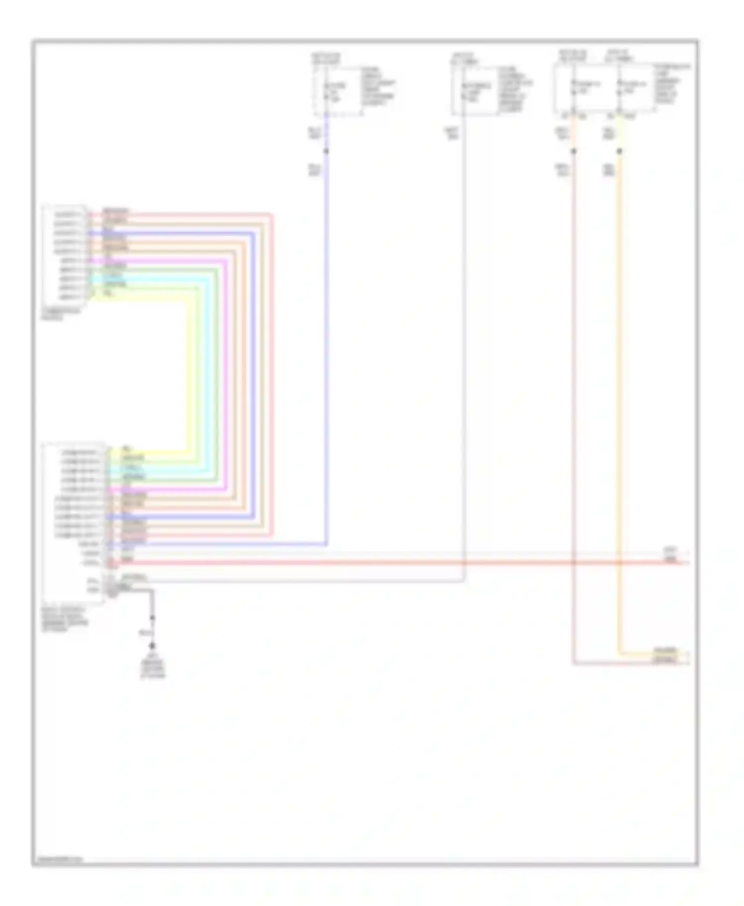 Titan Nissan I (2003-2006): Headlamps circuit, without drl (1 of 2)