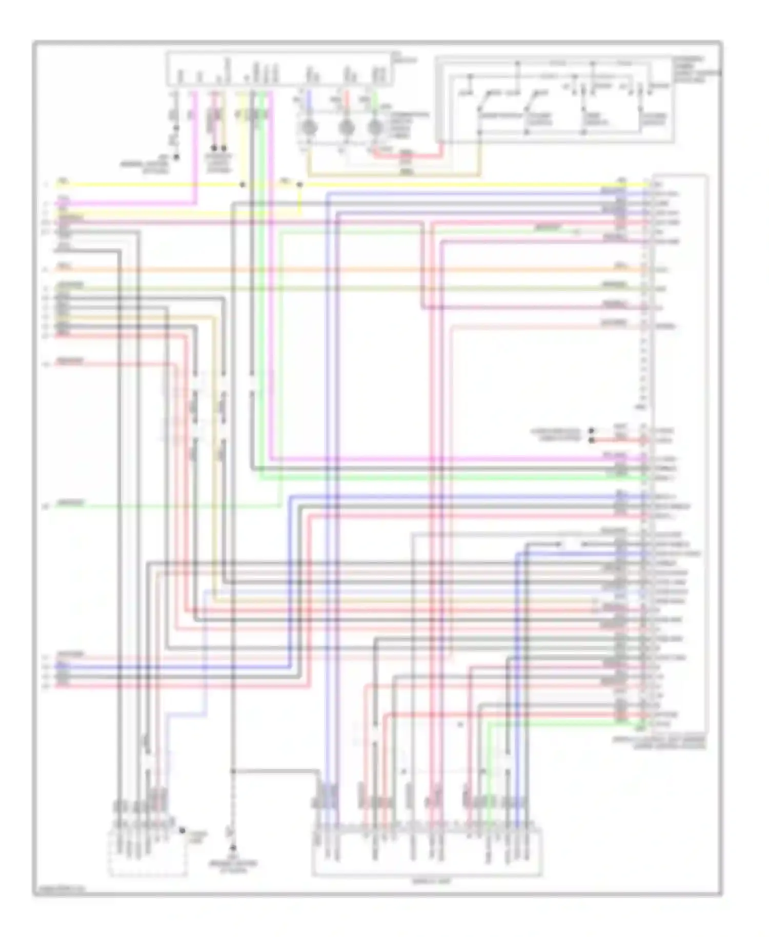 Titan Nissan I (2003-2006): Navigation circuit (2 of 2)