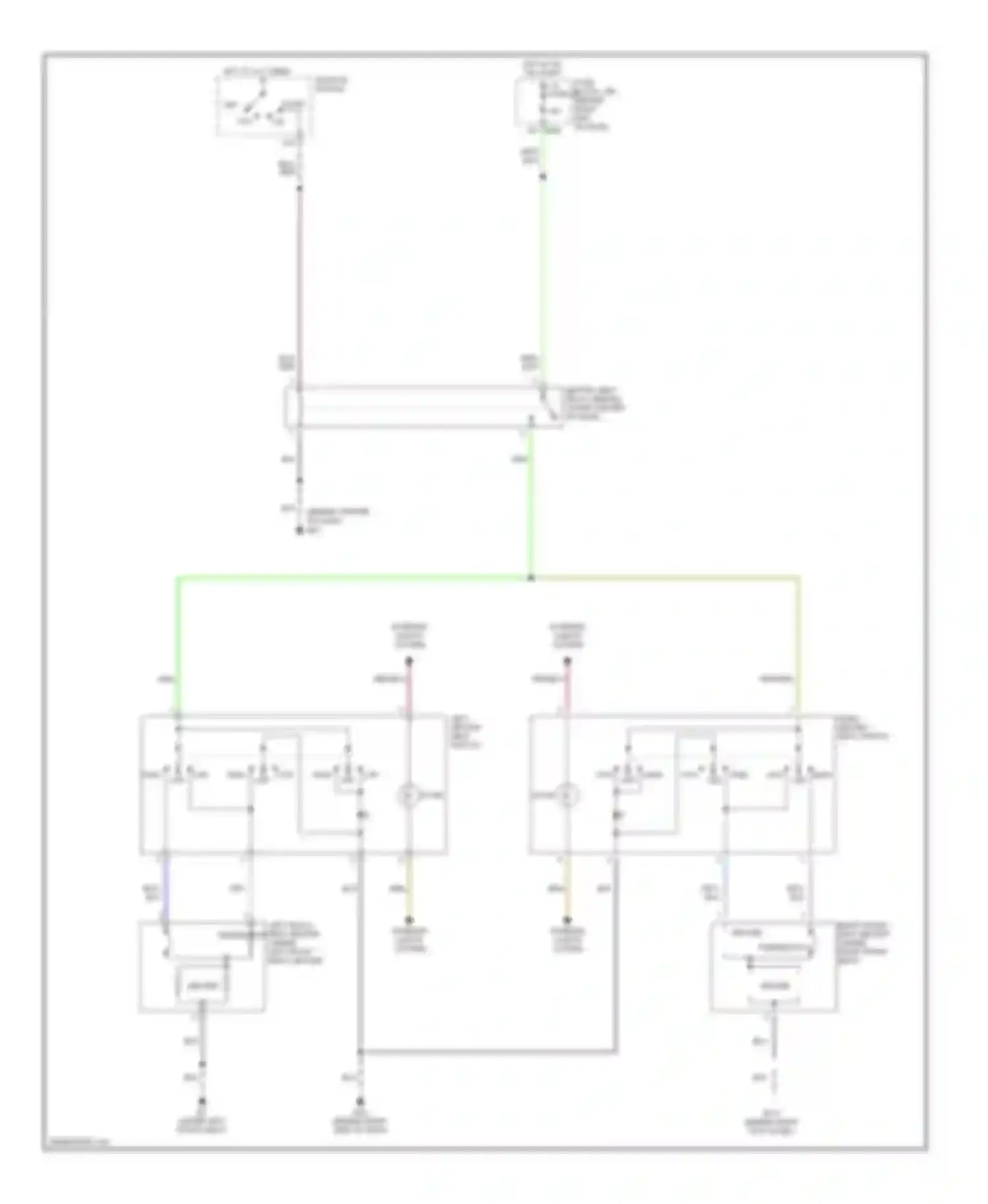 Titan Nissan I (2003-2006): Heated seats circuit