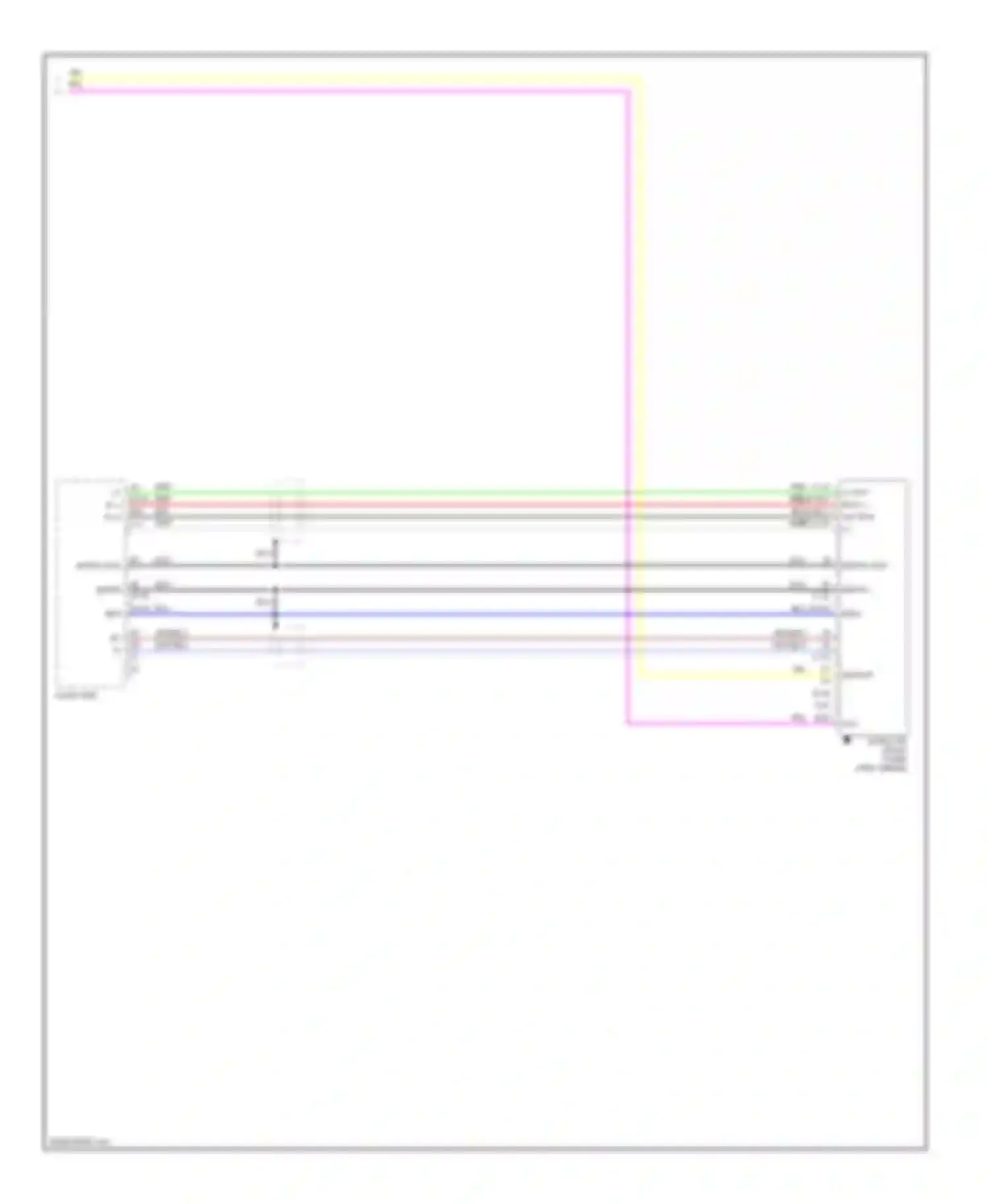 Titan Nissan I (2003-2006): Mid-line radio circuit (2 of 2)