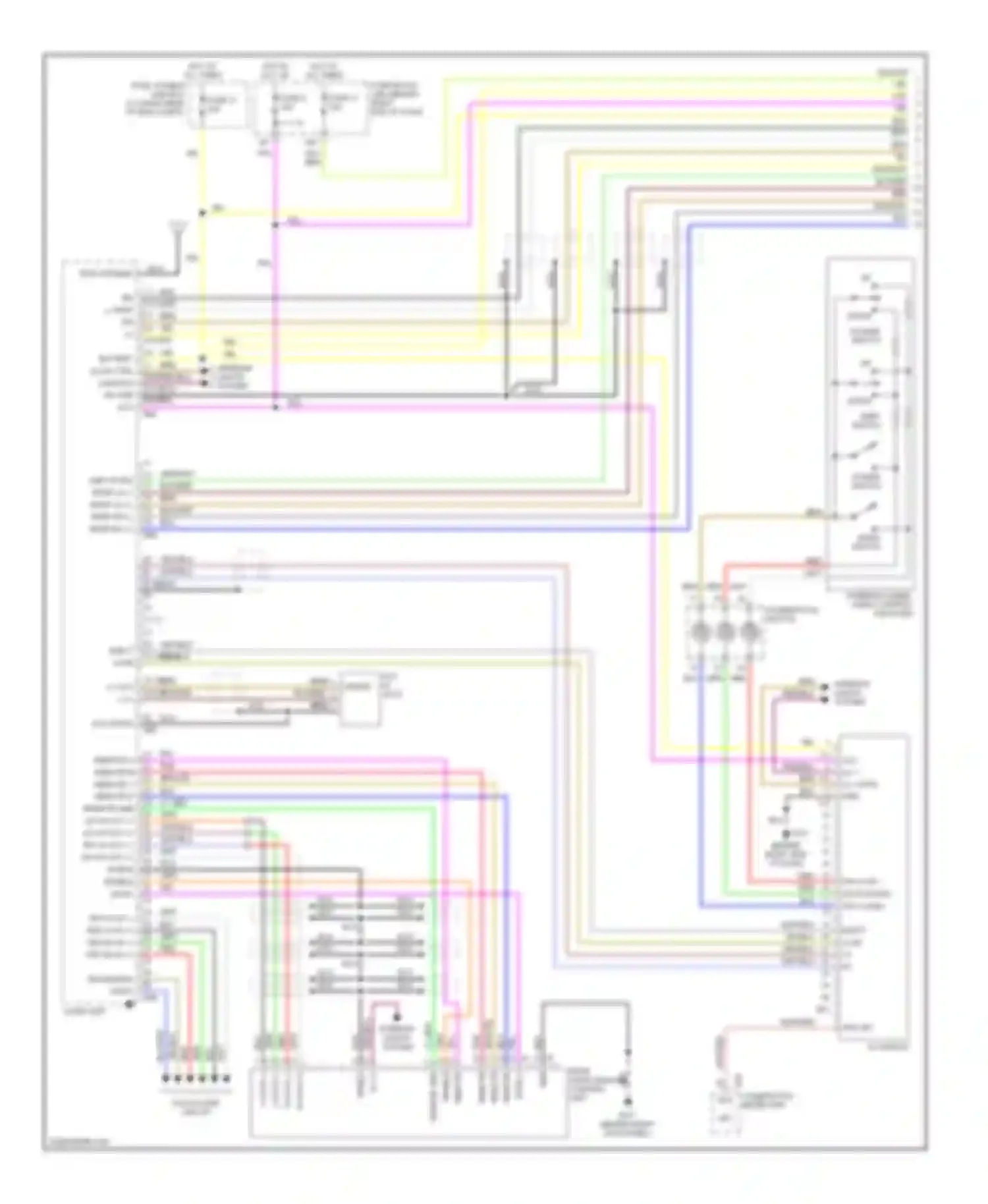 Titan Nissan I (2003-2006): Premium sound radio circuit, without navigation (1 of 2)