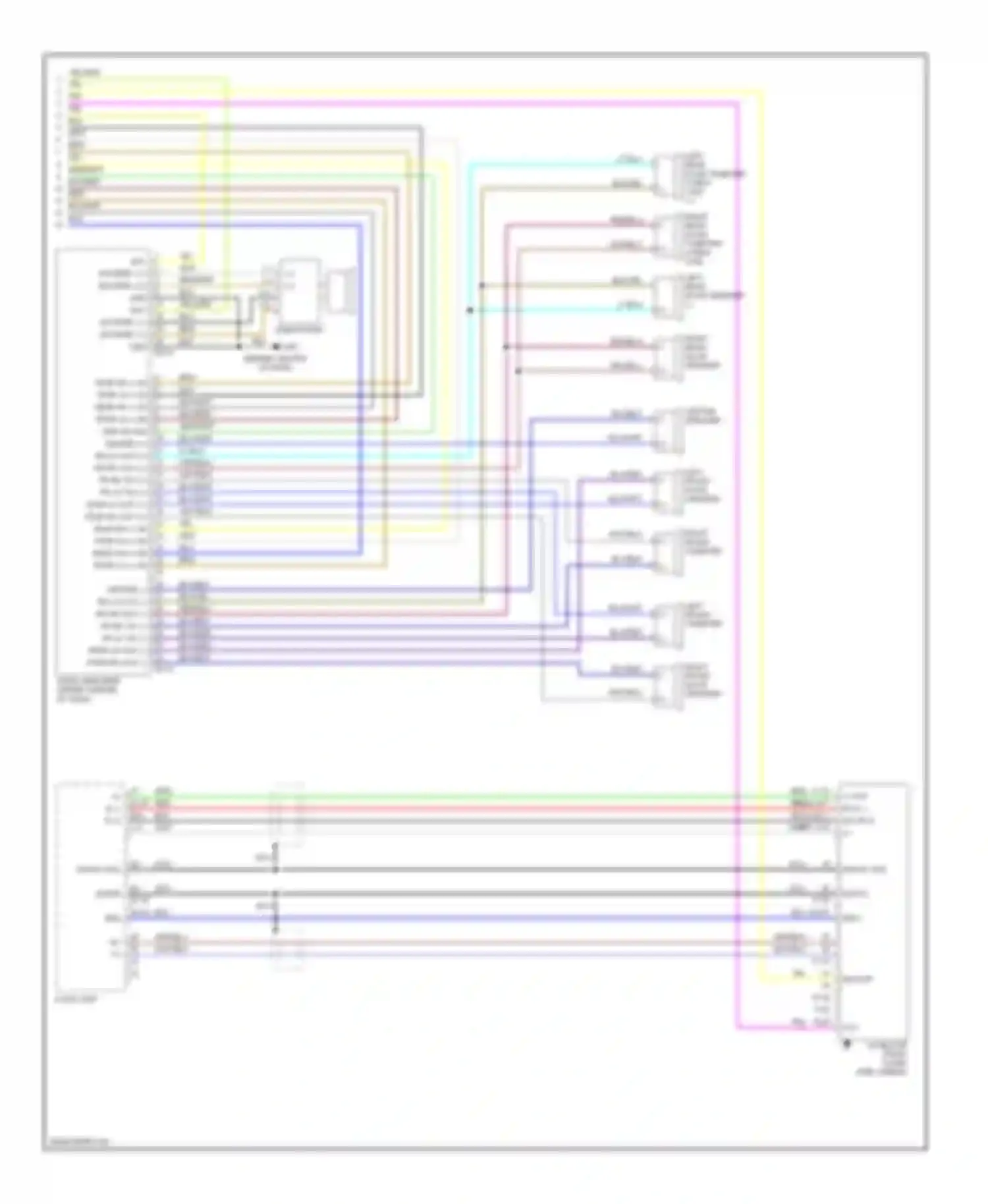 Titan Nissan I (2003-2006): Premium sound radio circuit, without navigation (2 of 2)