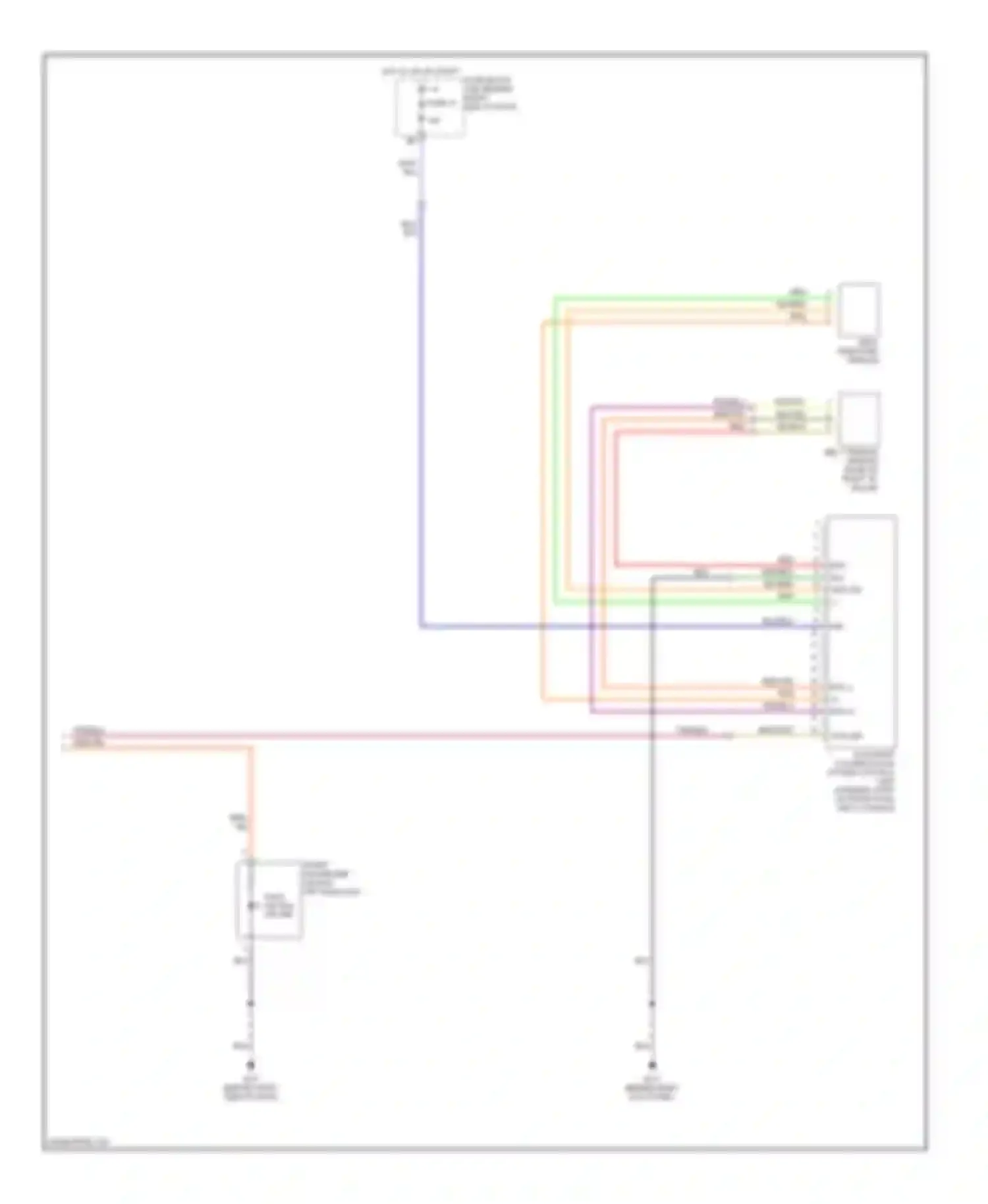 Titan Nissan I (2003-2006): Supplemental restraints circuit (3 of 3)