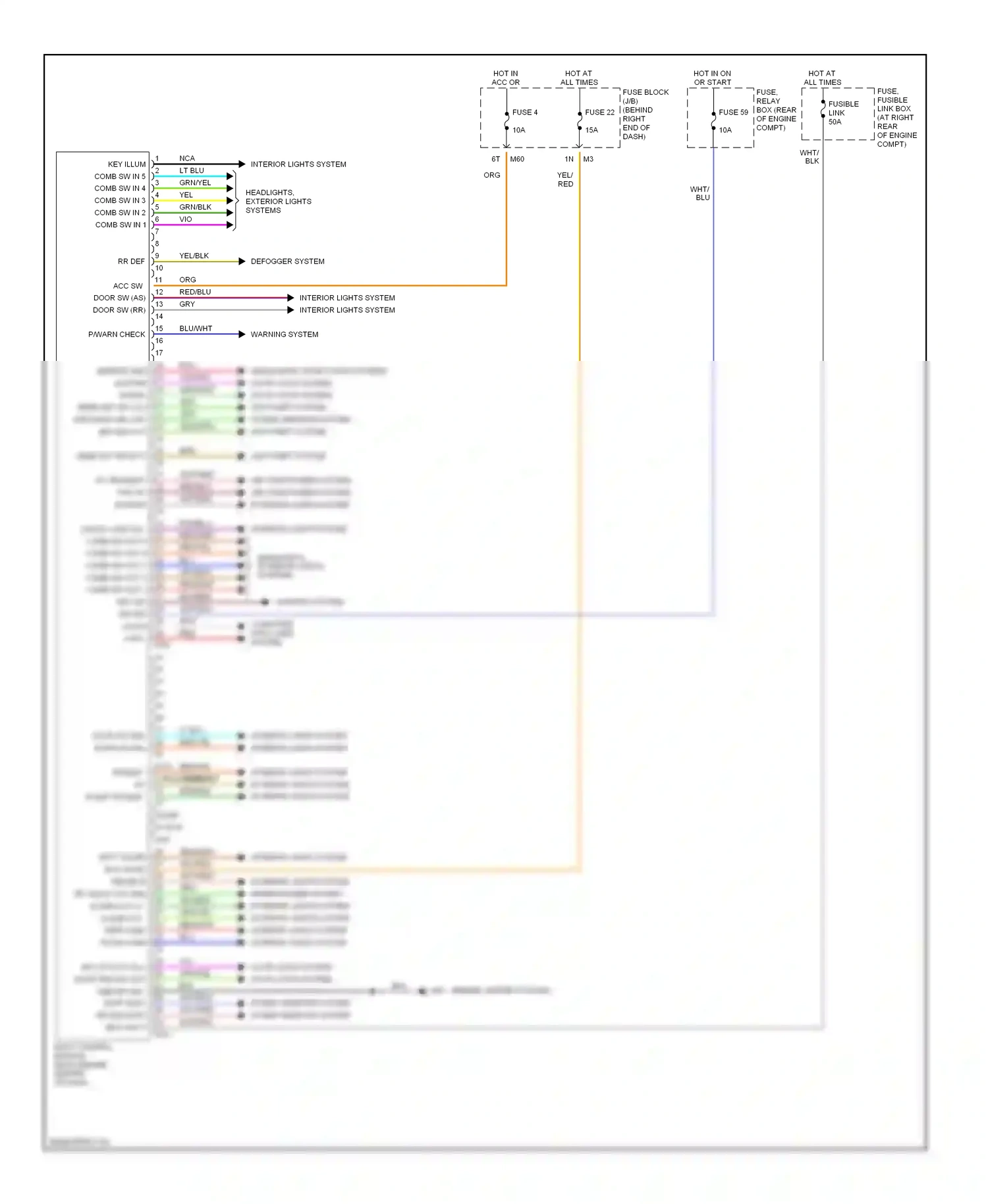 Wiring diagram computer data lines system for Nissan Titan I (2003-2006) (3 of 27)