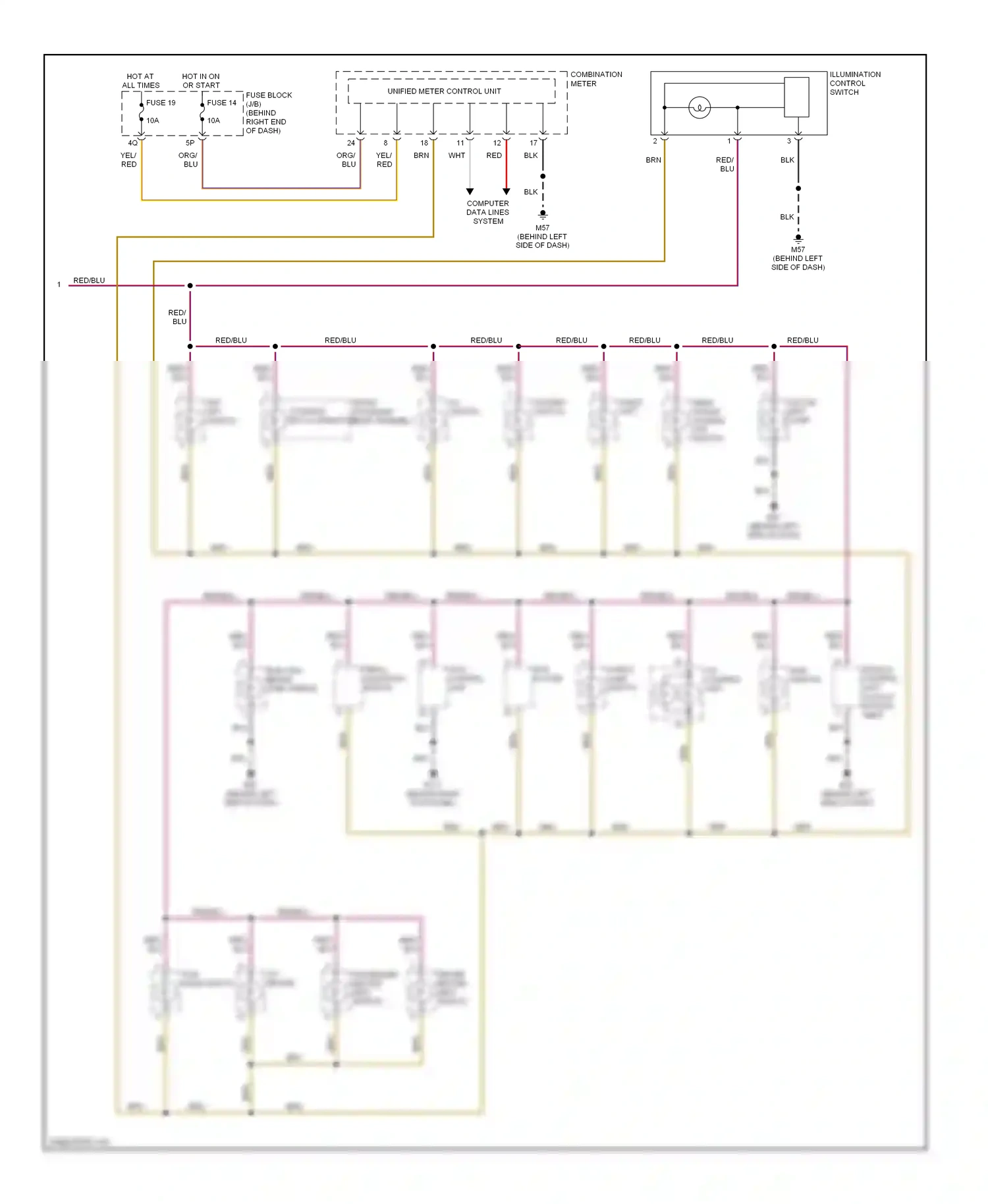 Wiring diagram computer data lines system for Nissan Titan I (2003-2006) (18 of 27)