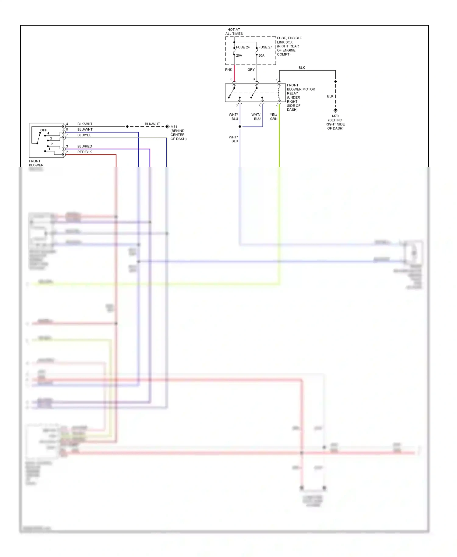 Wiring diagram computer data lines system for Nissan Titan I (2003-2006) (9 of 27)