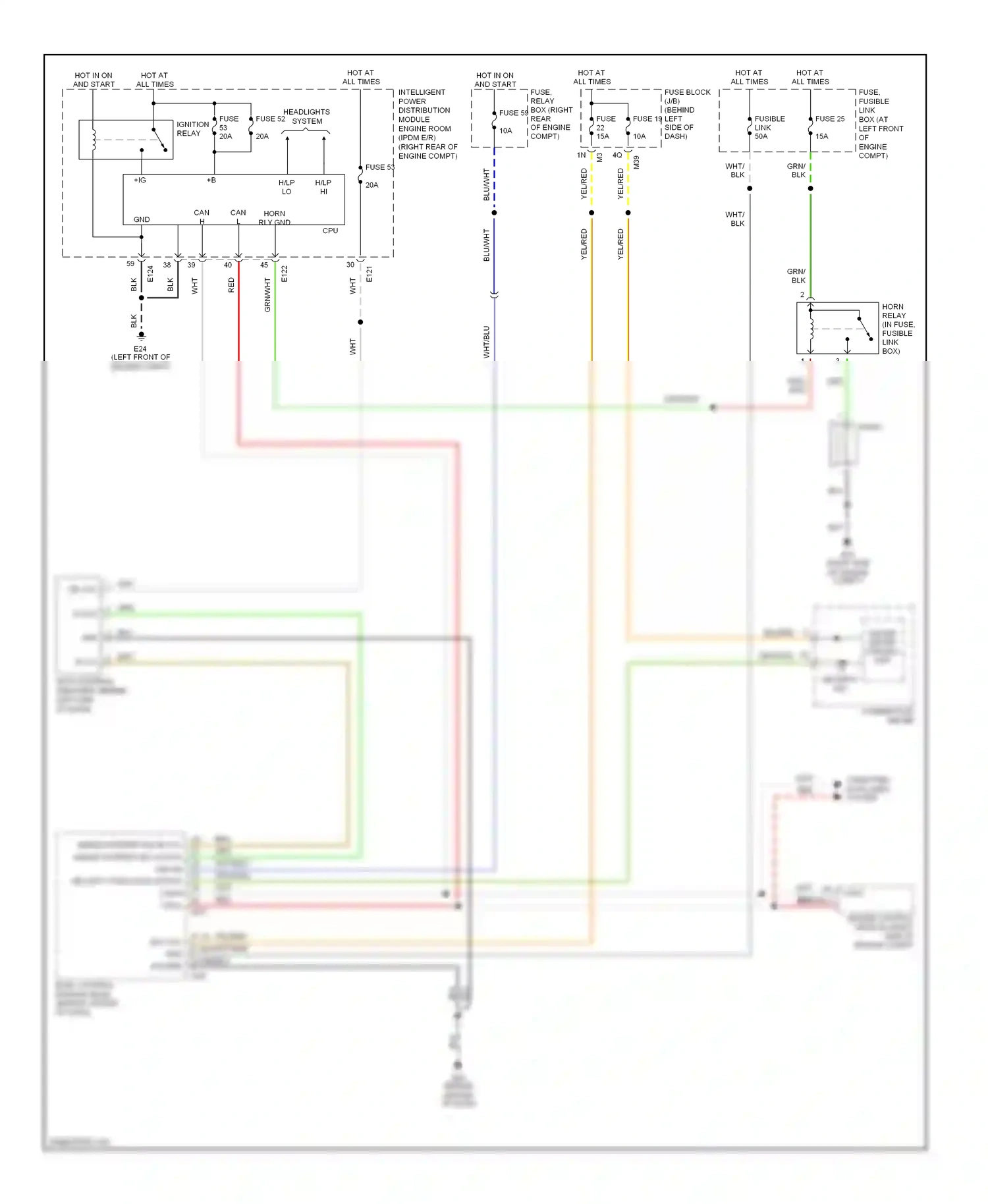 Wiring diagram computer data lines system for Nissan Titan I (2003-2006) (8 of 27)