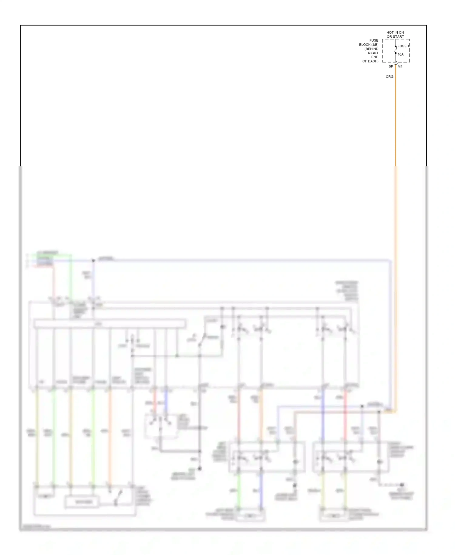 Wiring diagram encoder, limit switch ground limit switch pulse for Nissan Titan I (2003-2006) (1 of 1)