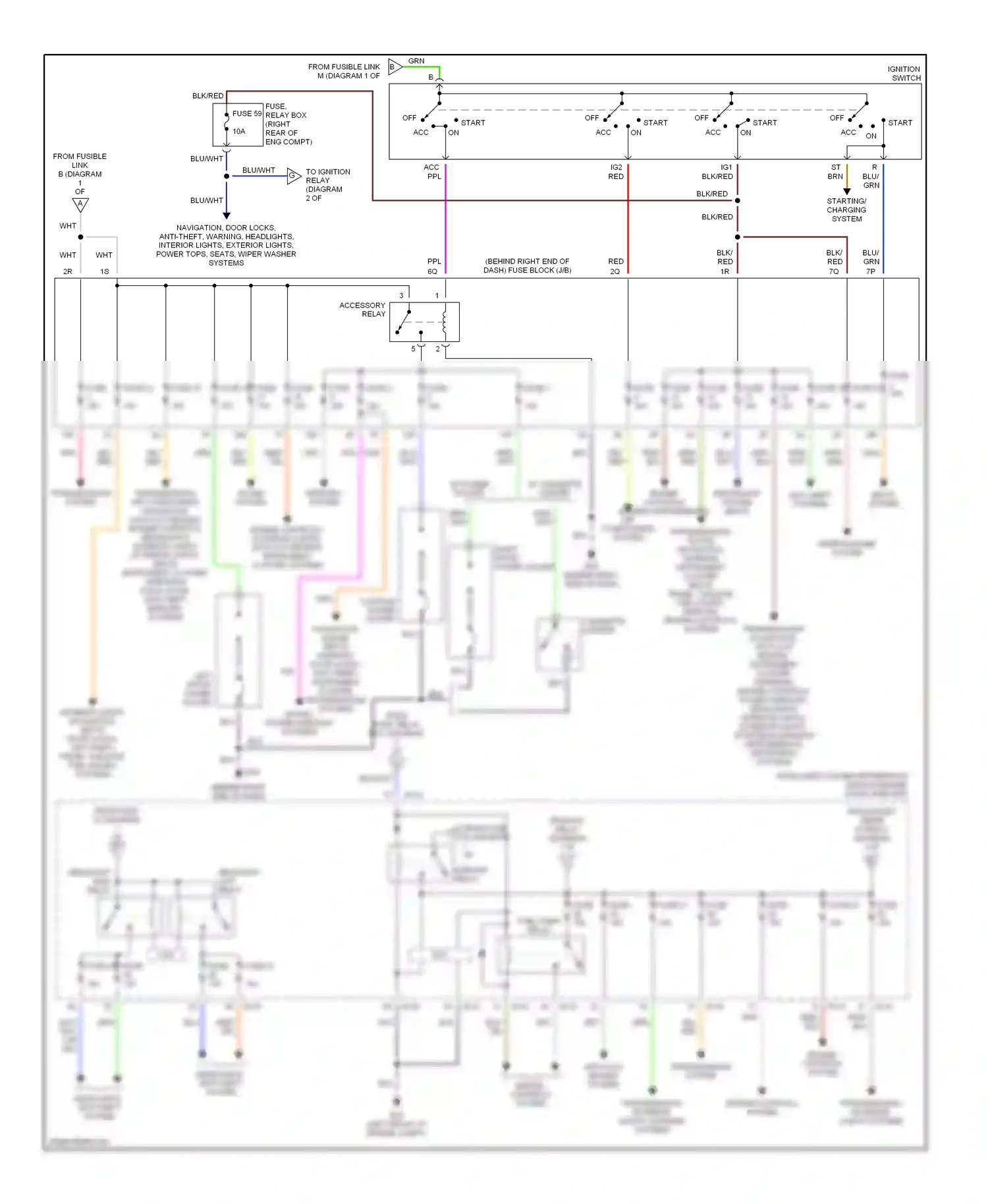 Wiring diagram transmissions system for Nissan Titan I (2003-2006) (3 of 3)