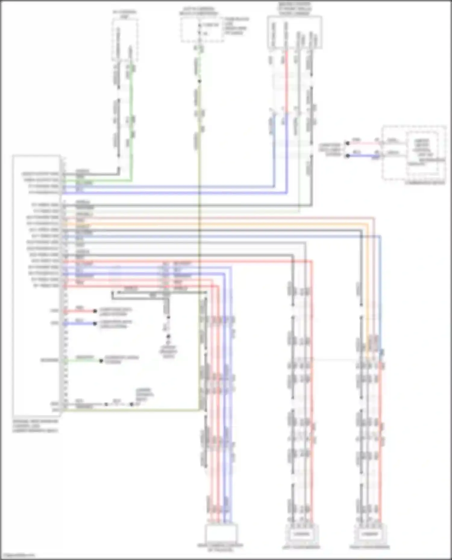 Wiring diagram comp+ for Nissan Titan II facelift (2019-2024) (1 of 2)