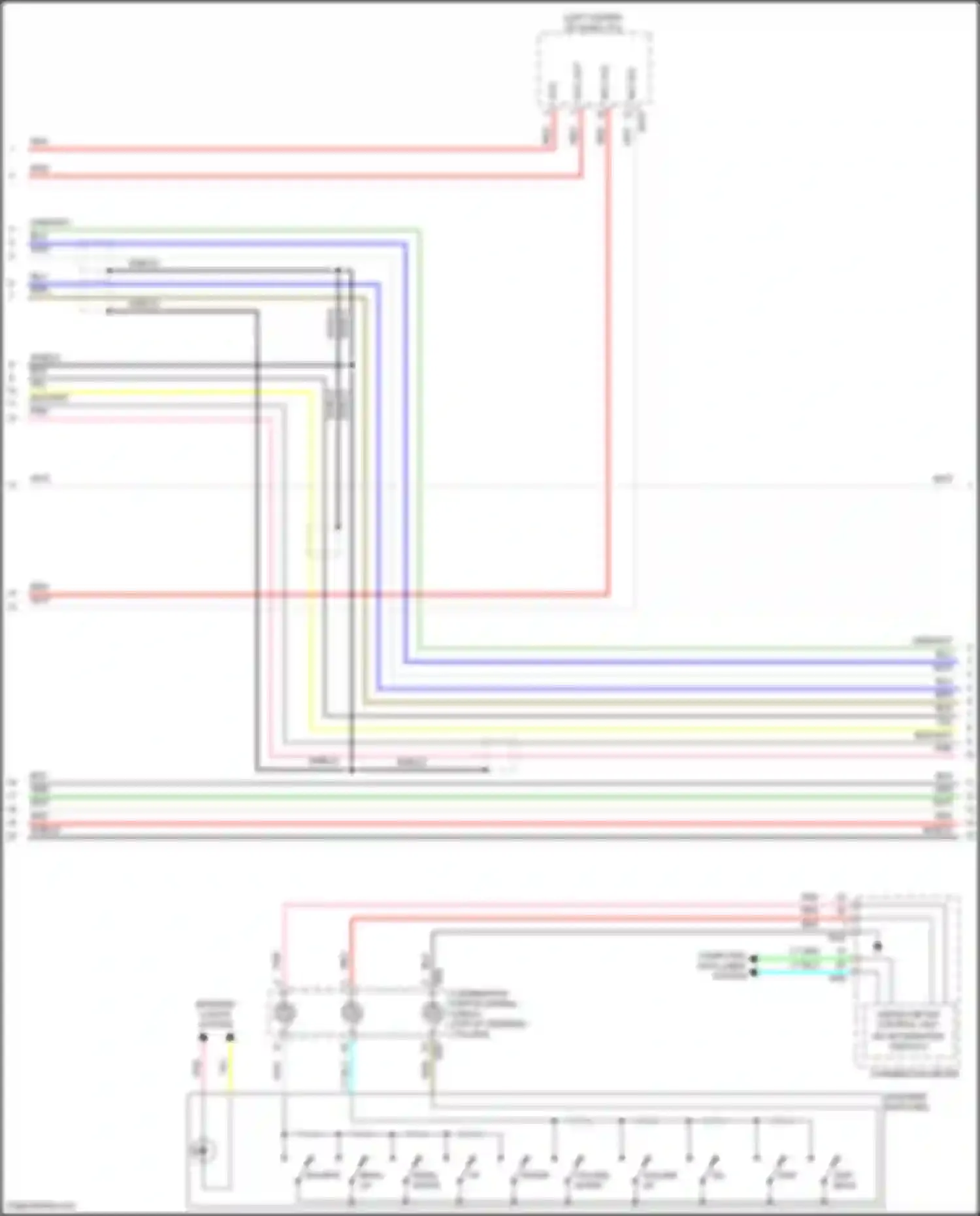 Wiring diagram computer data lines system for Nissan Titan II facelift (2019-2024) (13 of 69)