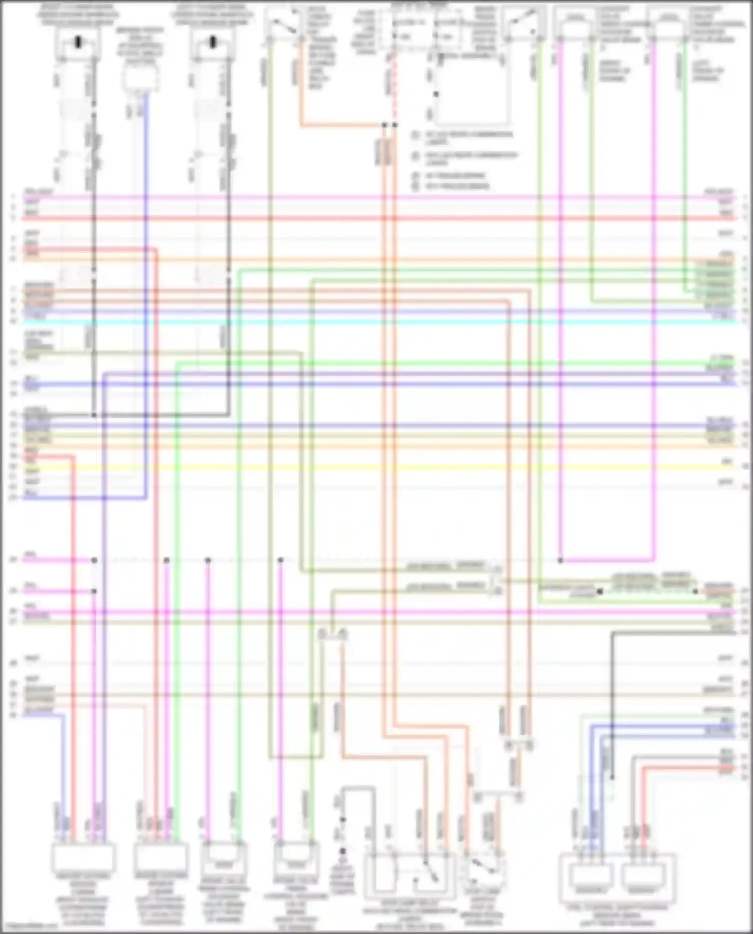 Wiring diagram fuse 10 for Nissan Titan II facelift (2019-2024) (10 of 10)