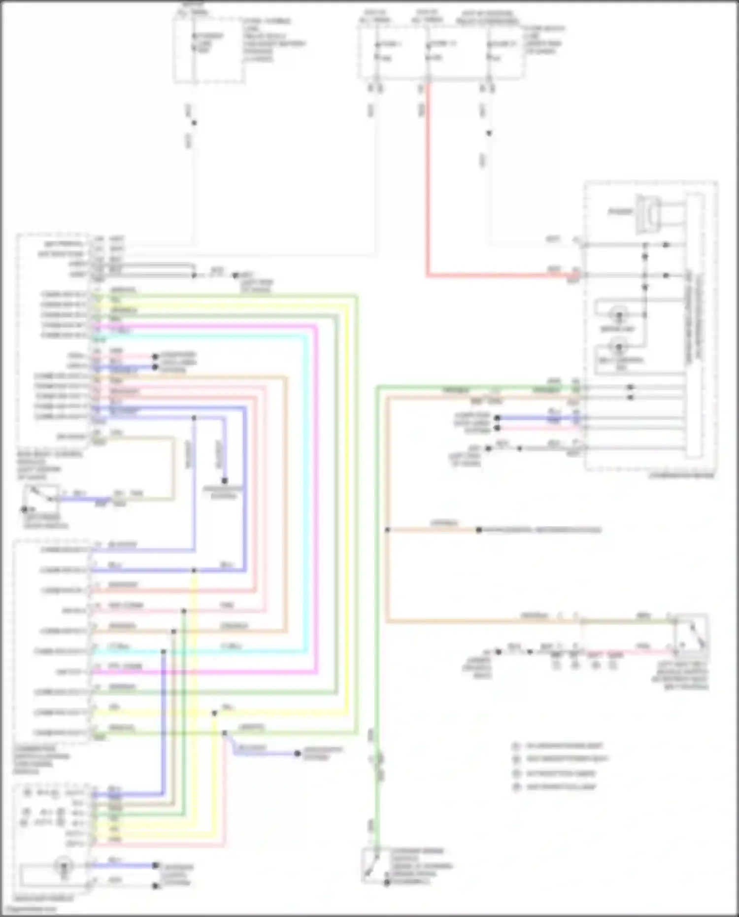 Wiring diagram fuse 13 for Nissan Titan II facelift (2019-2024) (4 of 12)