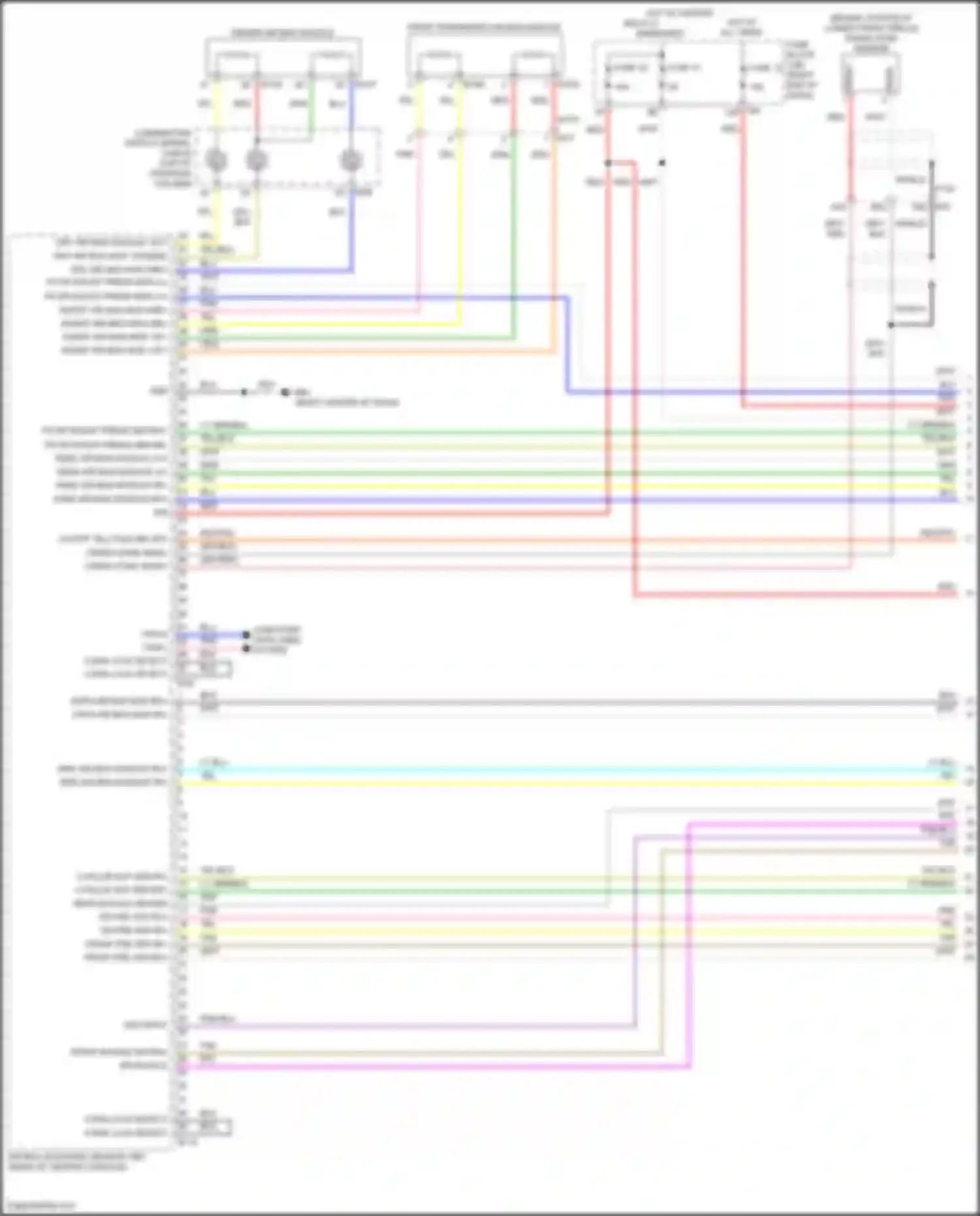 Wiring diagram fuse 32 for Nissan Titan II facelift (2019-2024) (2 of 3)