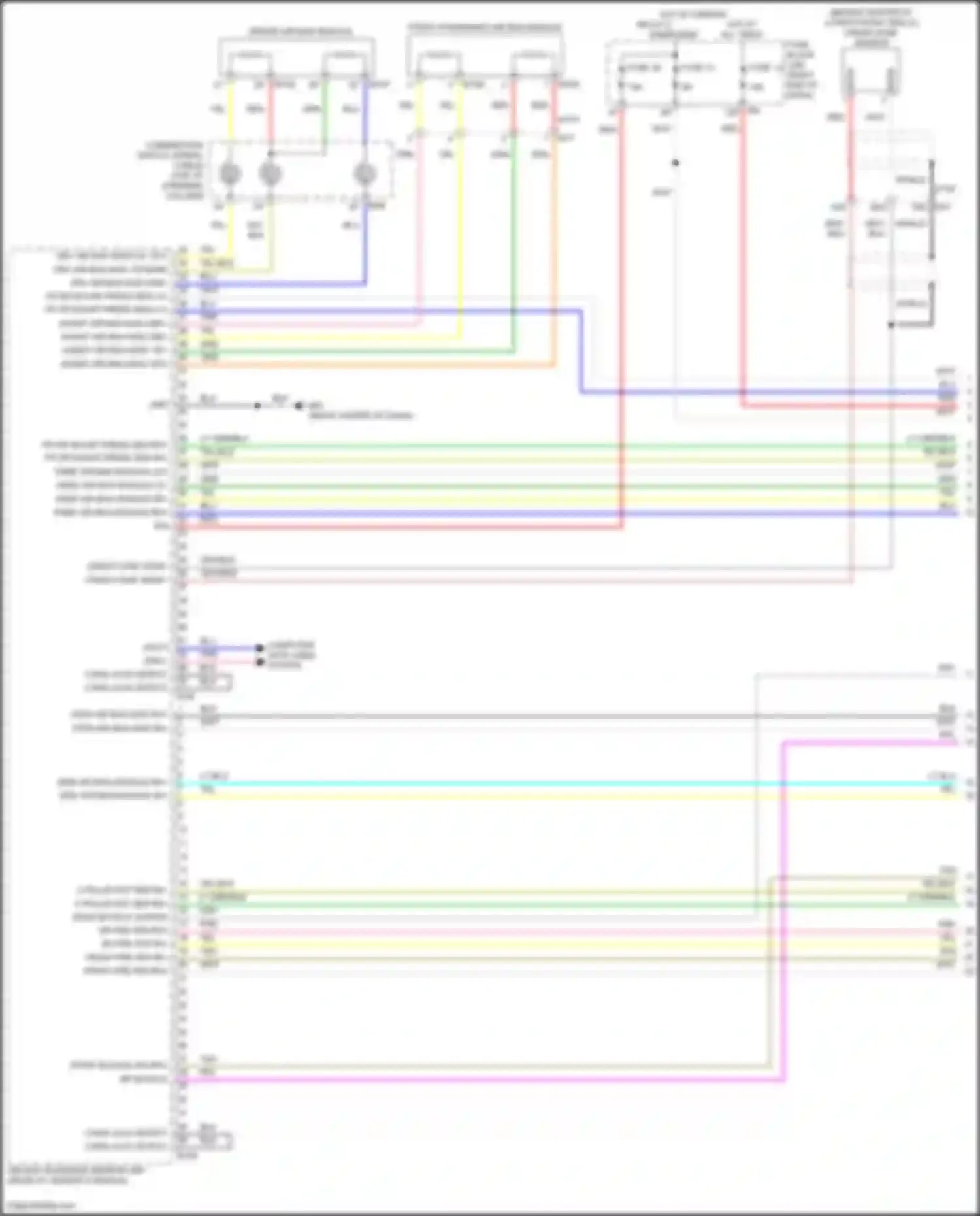 Wiring diagram fuse 32 for Nissan Titan II facelift (2019-2024) (3 of 3)