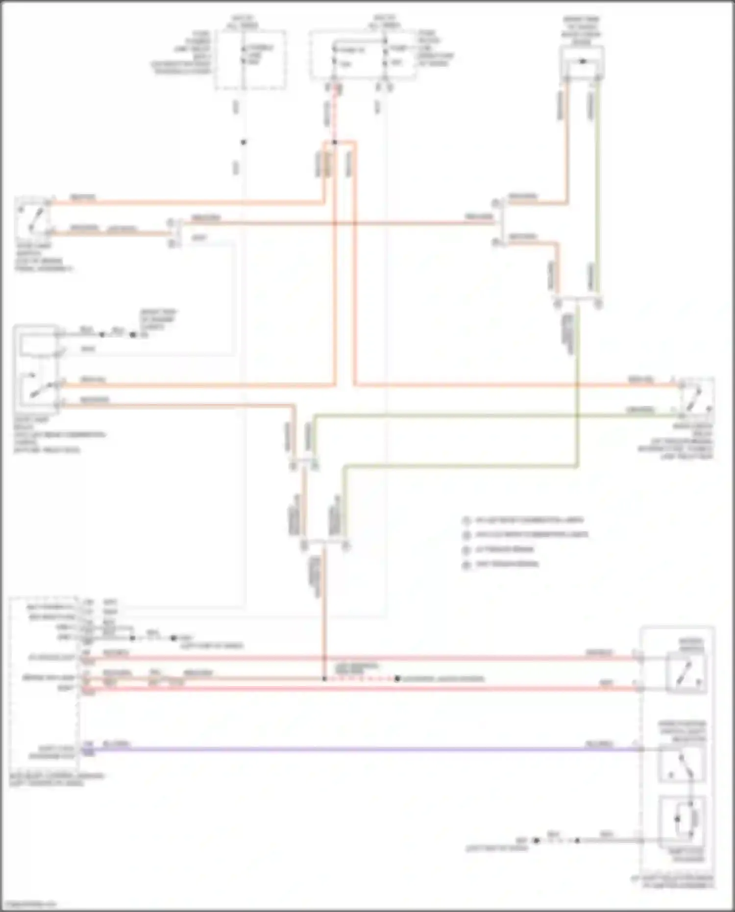 Wiring diagram fuse, fusible link, relay box 2 for Nissan Titan II facelift (2019-2024) (19 of 34)