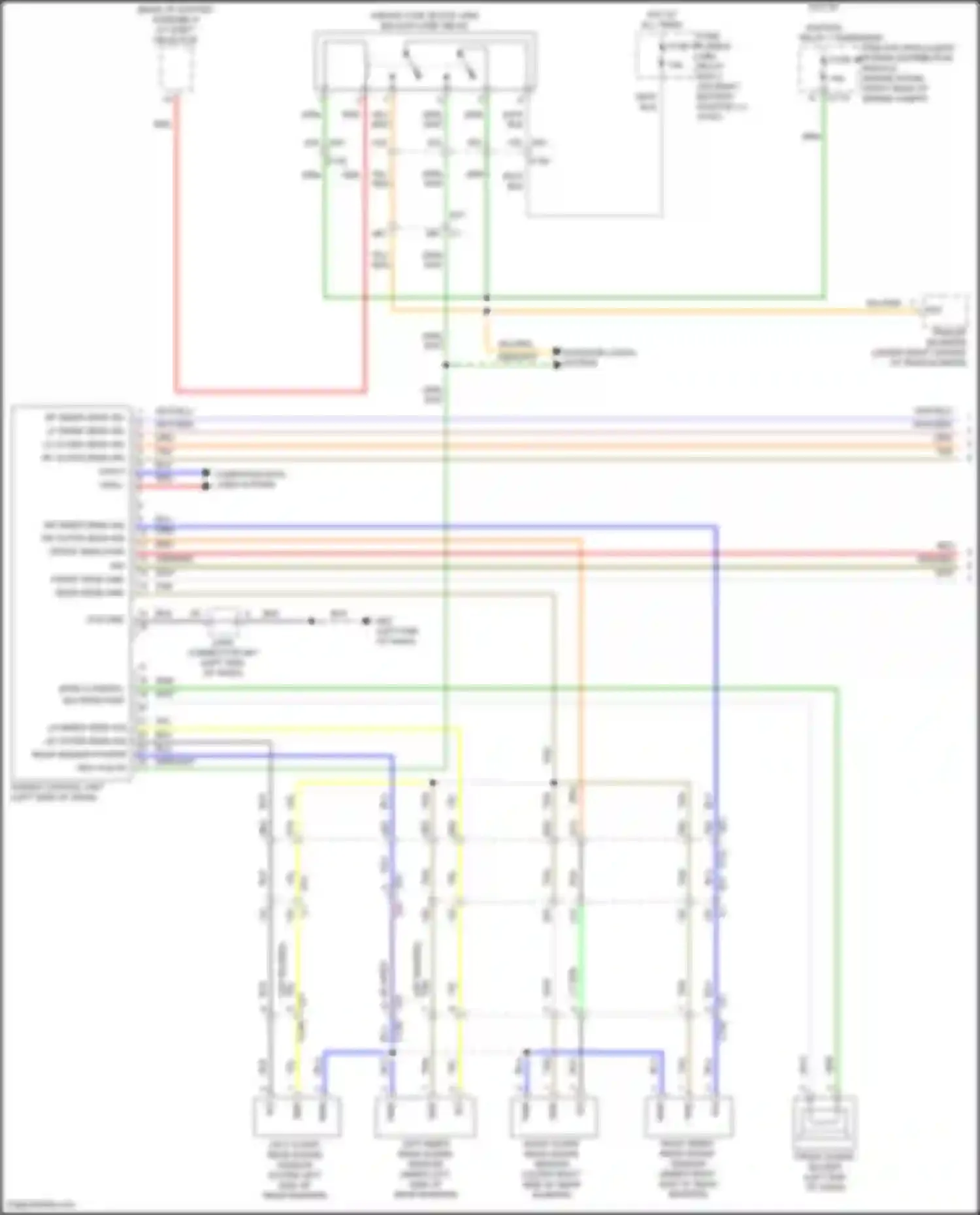 Wiring diagram lr inner sens sig for Nissan Titan II facelift (2019-2024) (1 of 1)