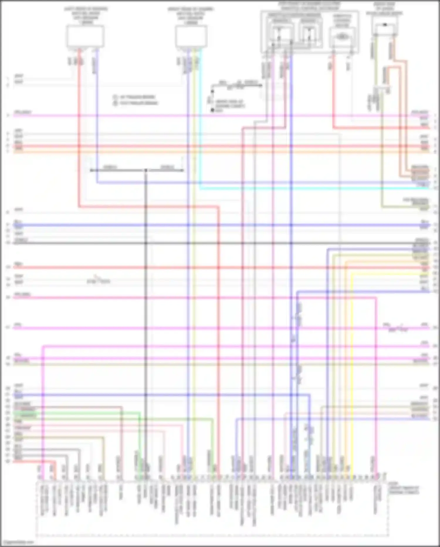Wiring diagram temp sens 2 for Nissan Titan II facelift (2019-2024) (1 of 1)