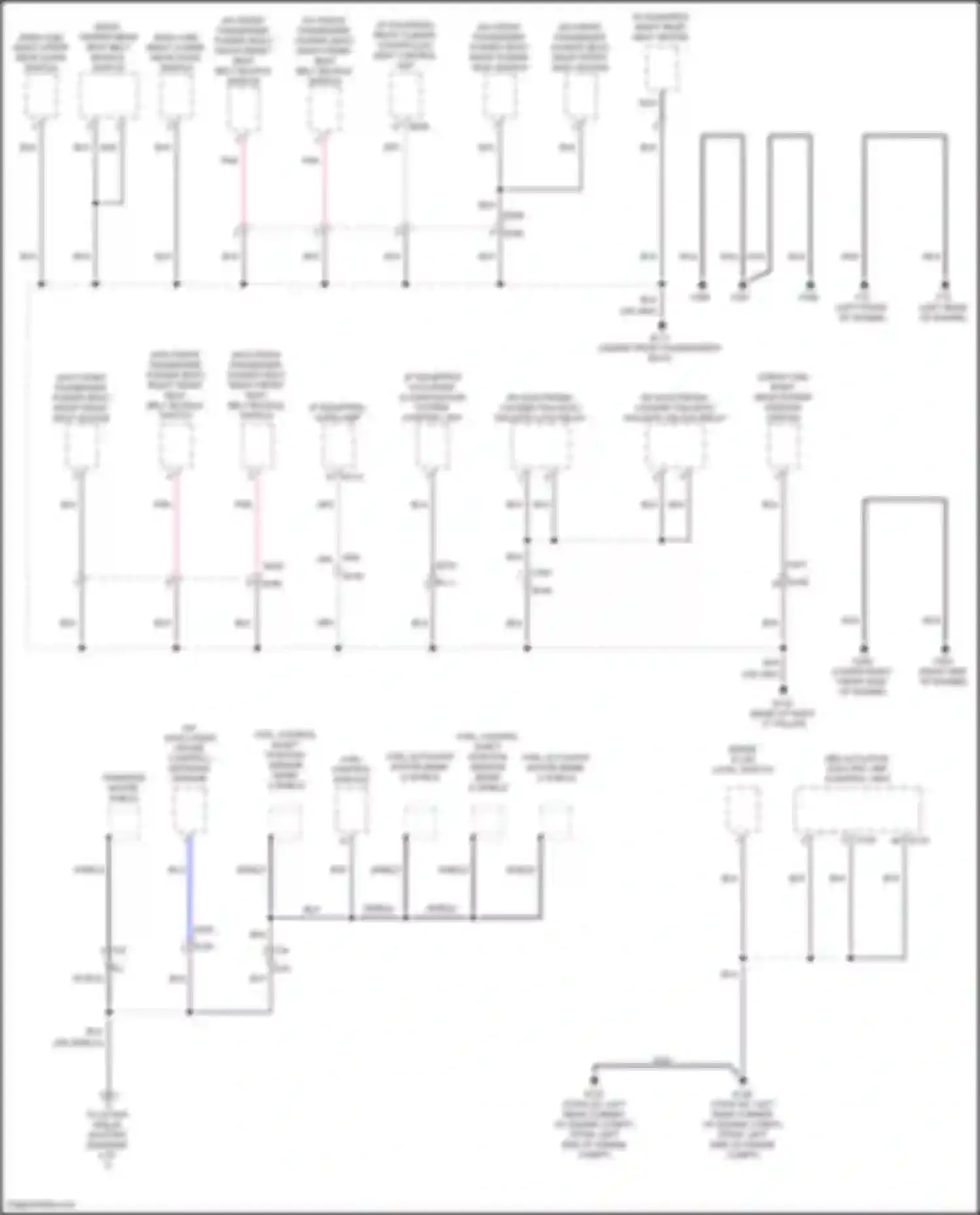 Wiring diagram vvel control module for Nissan Titan II facelift (2019-2024) (1 of 2)