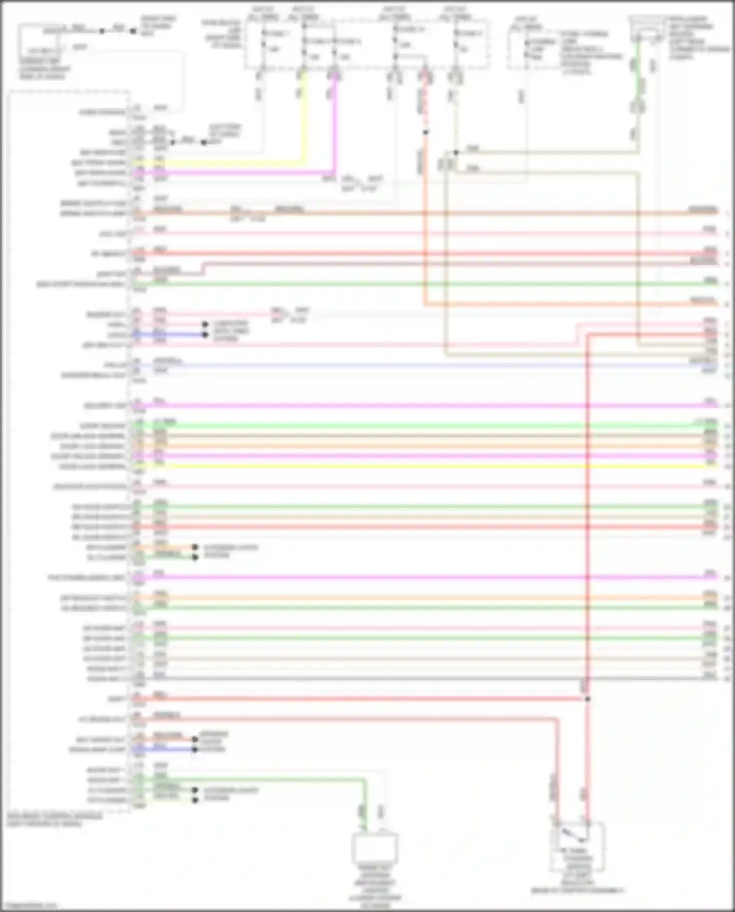 Titan Nissan II (2015-2019): Forced entry circuit (1 of 5)