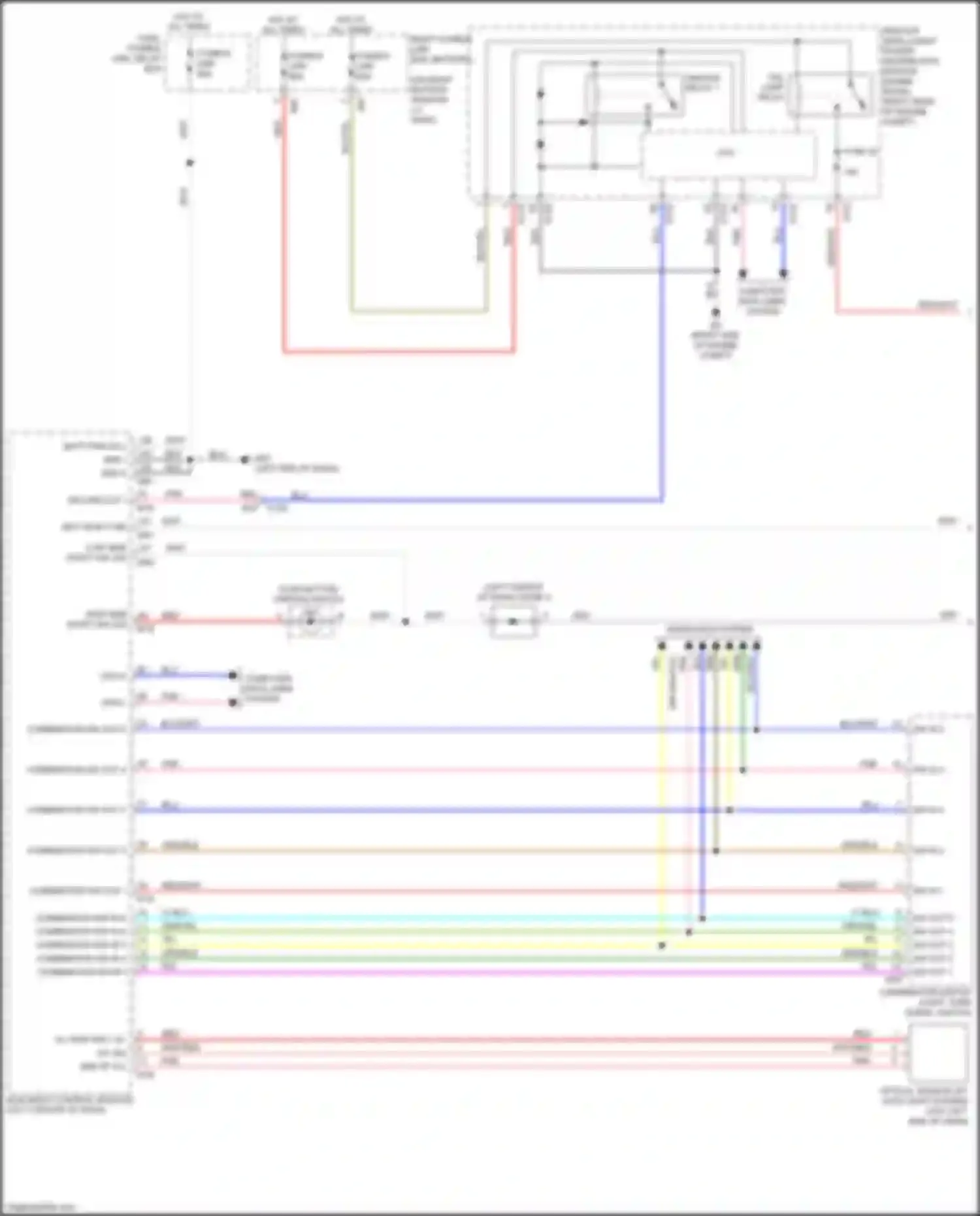 Titan Nissan II (2015-2019): Instrument illumination circuit (1 of 4)