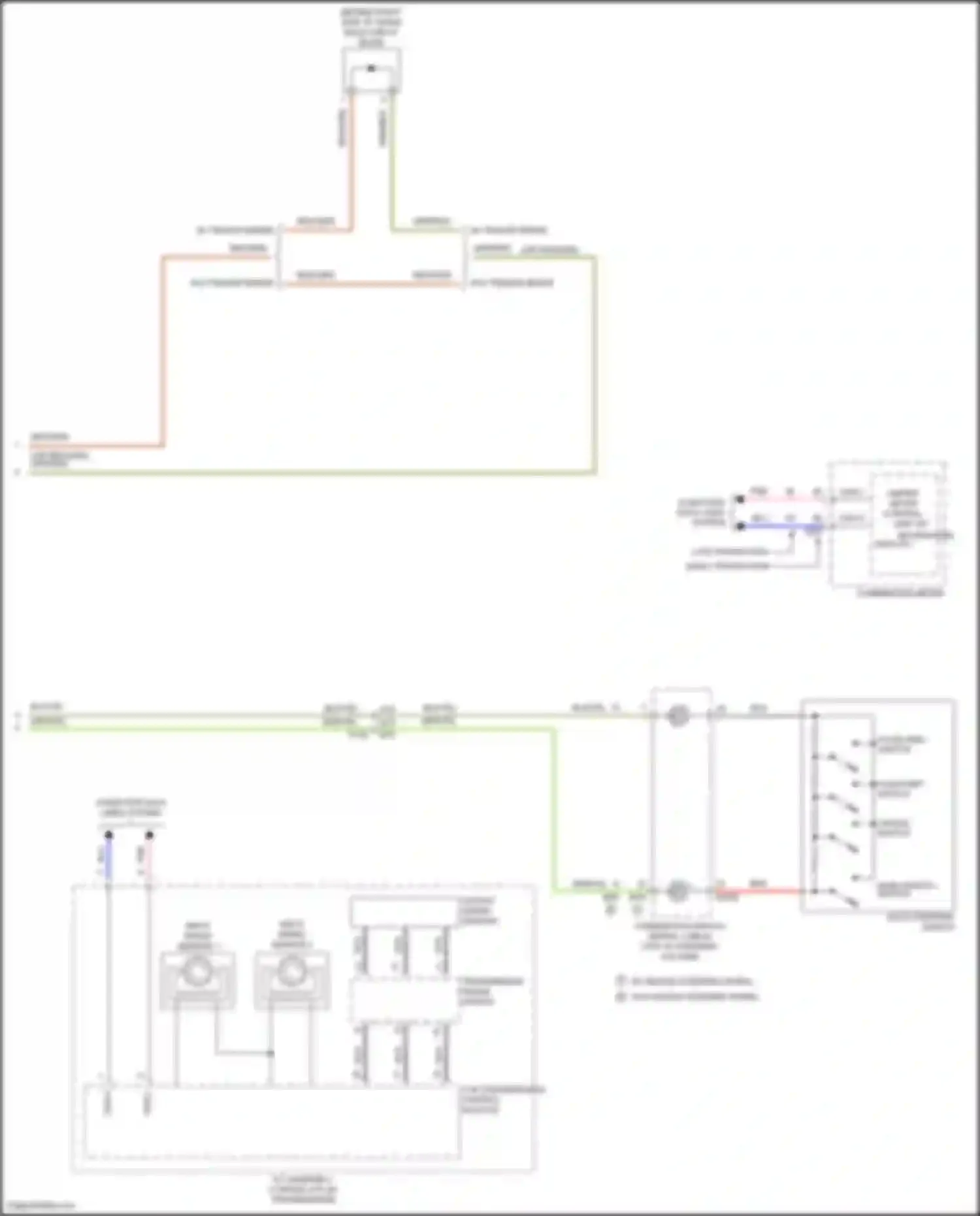 Wiring diagram combination meter for Nissan Titan II (2015-2019) (12 of 30)