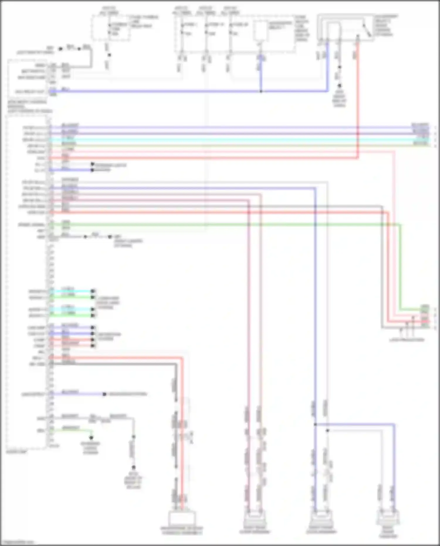 Wiring diagram computer data lines system for Nissan Titan II (2015-2019) (48 of 68)