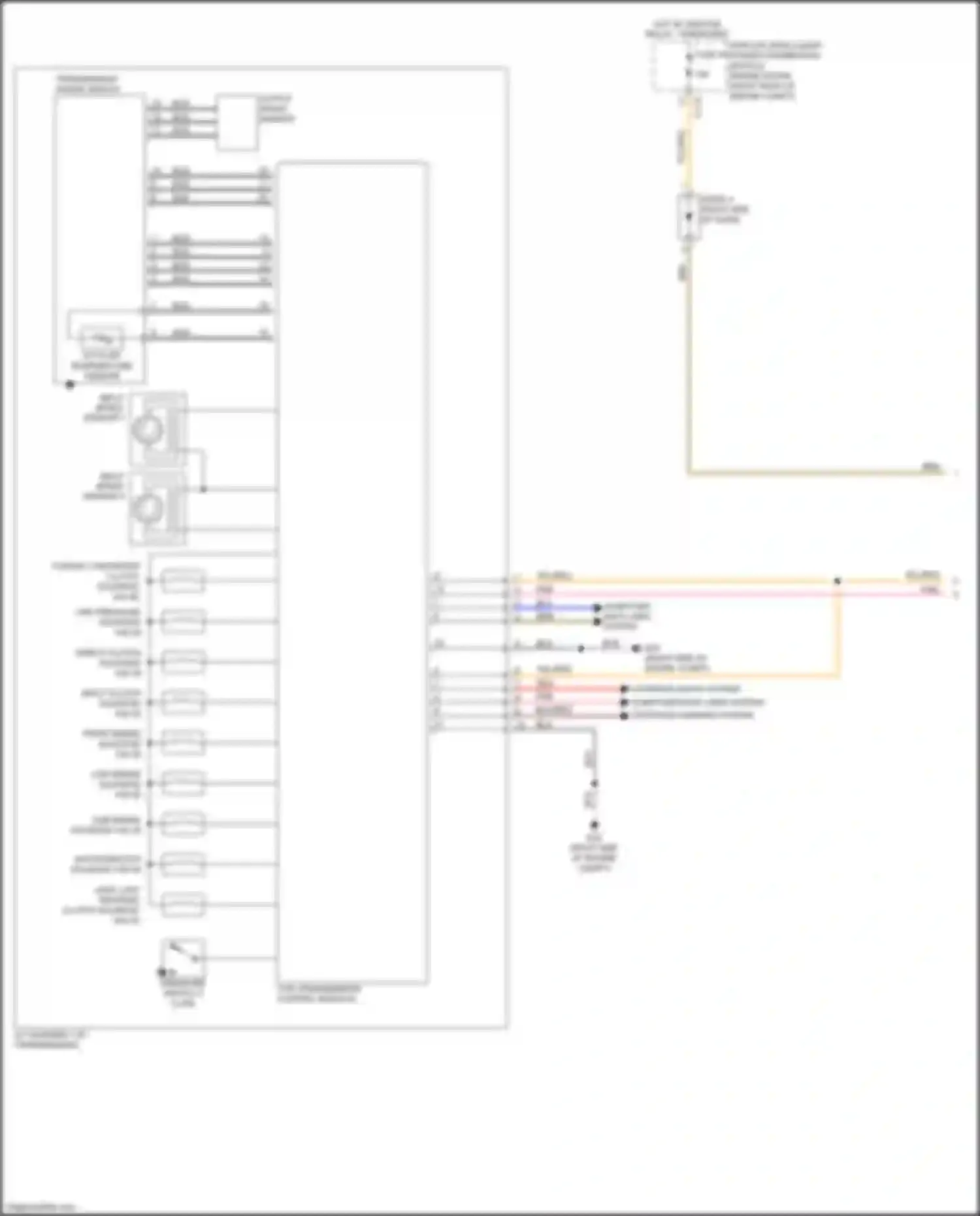Wiring diagram computer data lines system for Nissan Titan II (2015-2019) (13 of 68)