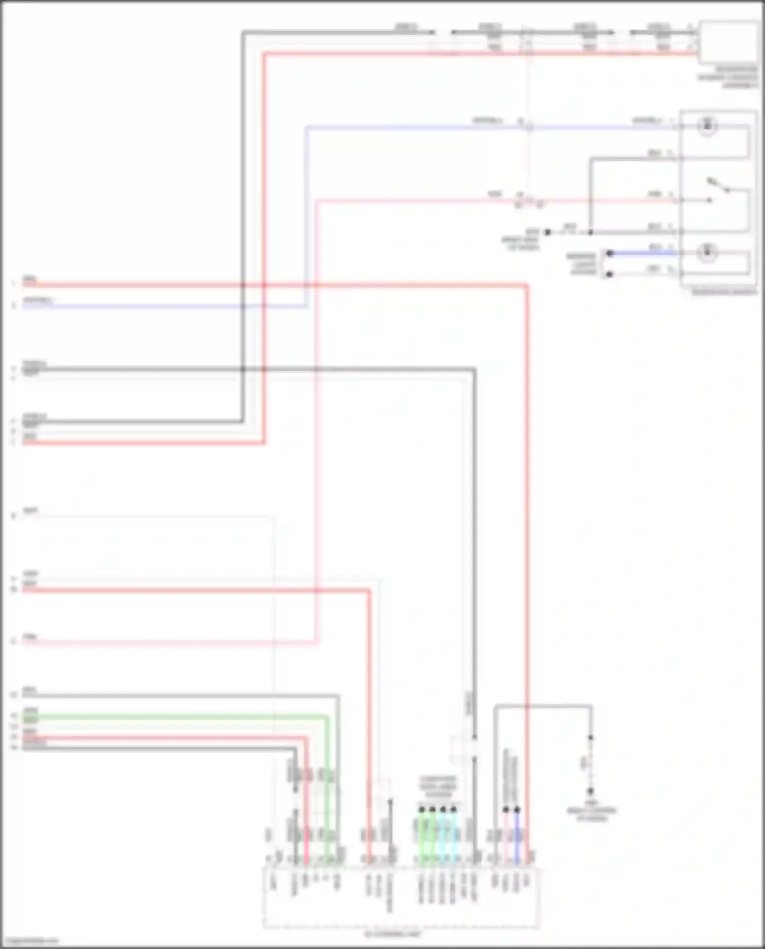 Wiring diagram computer data for Nissan Titan II (2015-2019) (1 of 1)