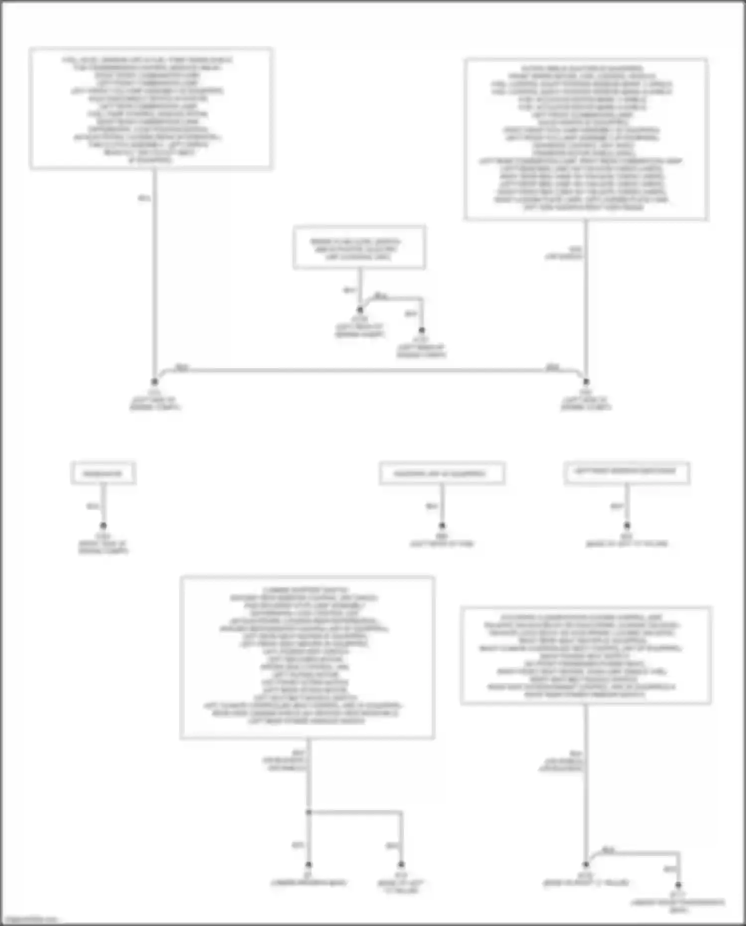 Wiring diagram left rear window defogger for Nissan Titan II (2015-2019) (2 of 2)