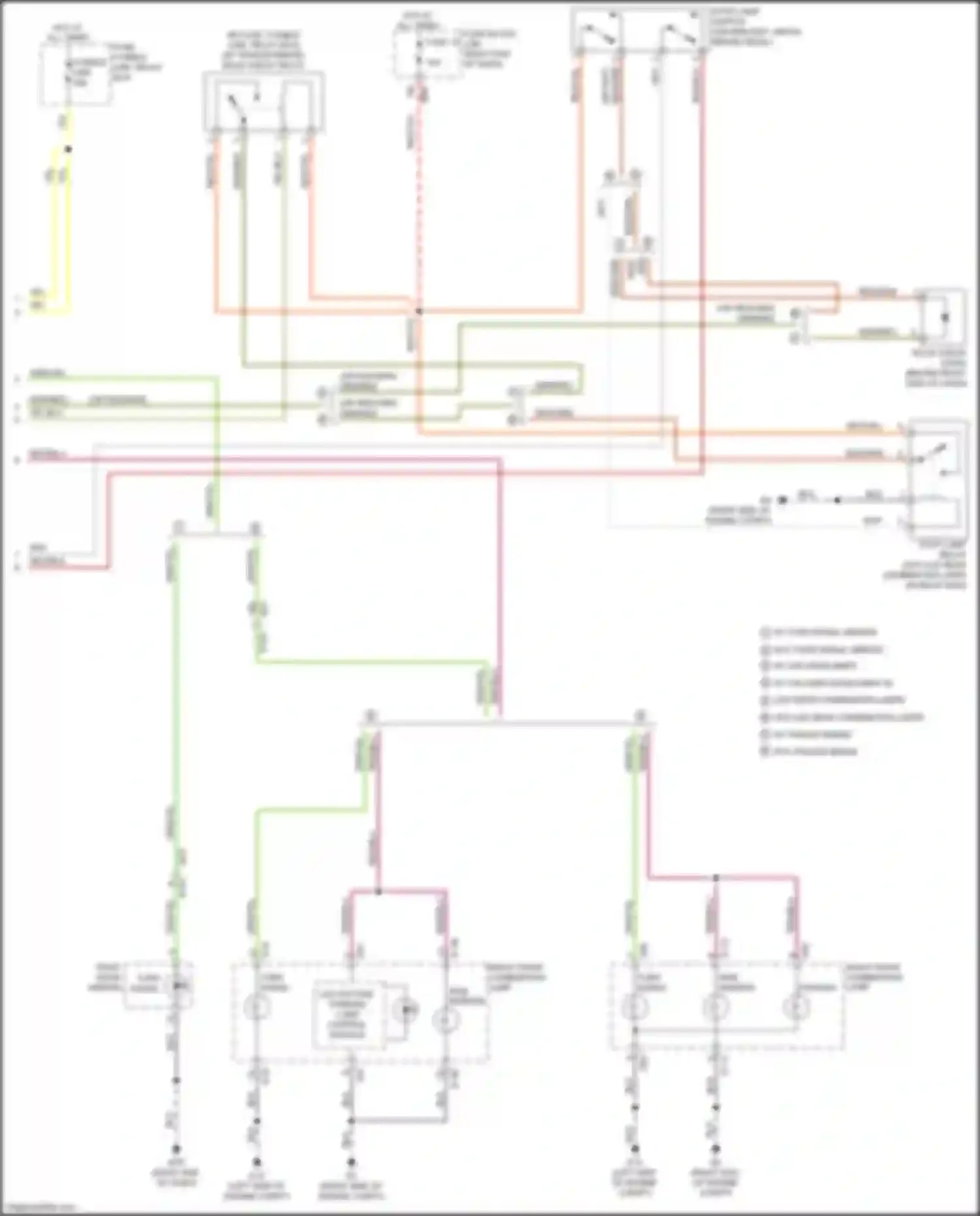 Wiring diagram stop lamp switch for Nissan Titan II (2015-2019) (4 of 8)